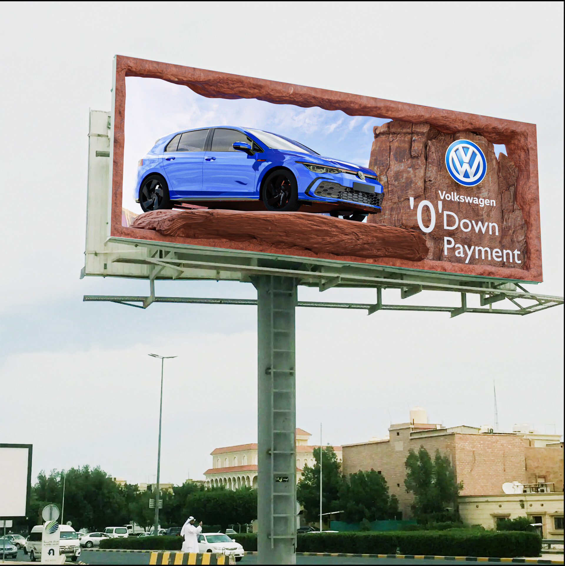 ArtStation - 3D Flex Banner design, image size:1920x1925