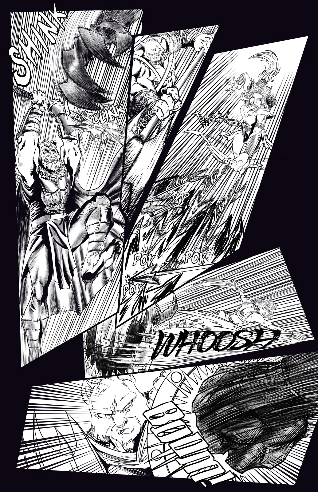 Page 1 Pencils and Inks