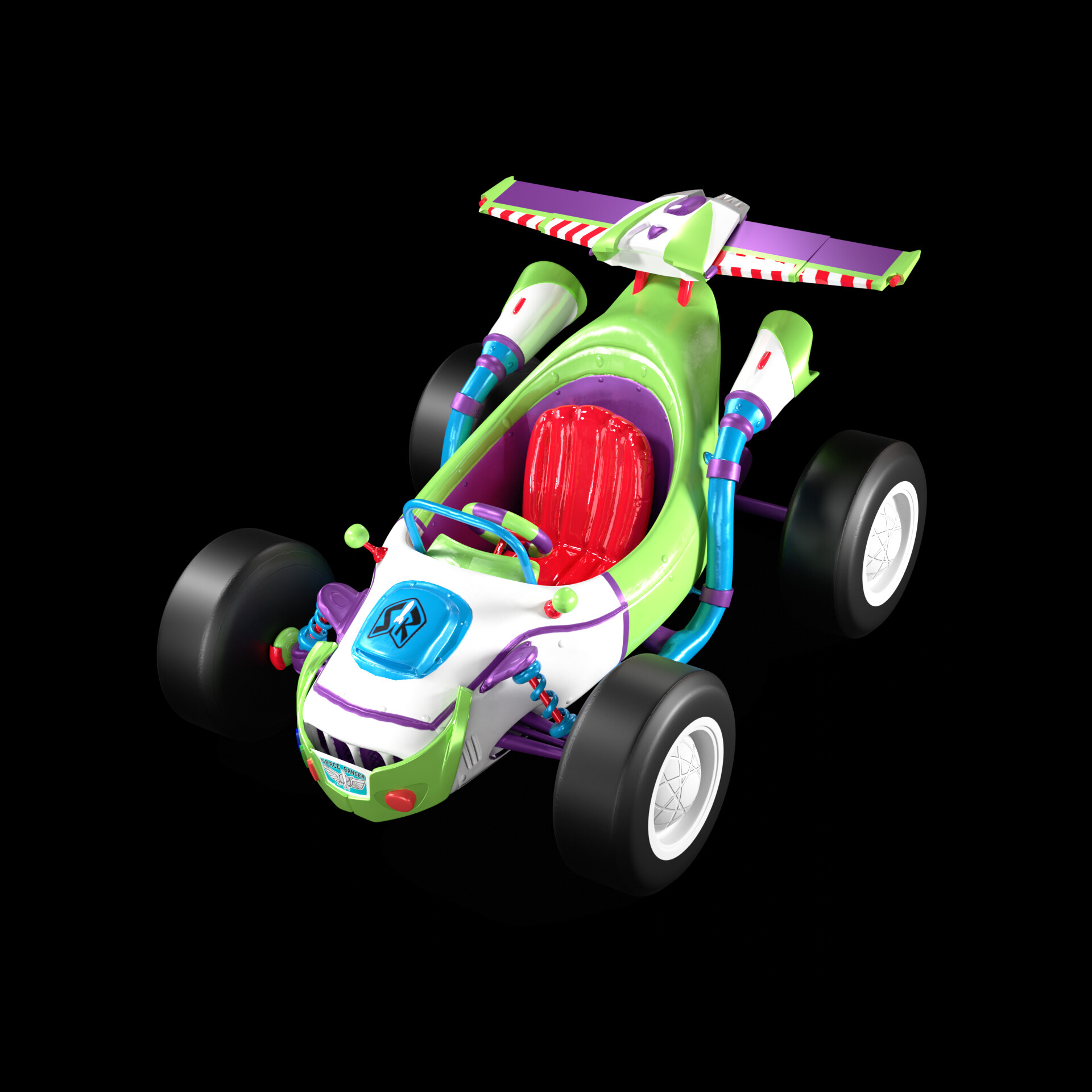 ArtStation Buzz Lightyear Car