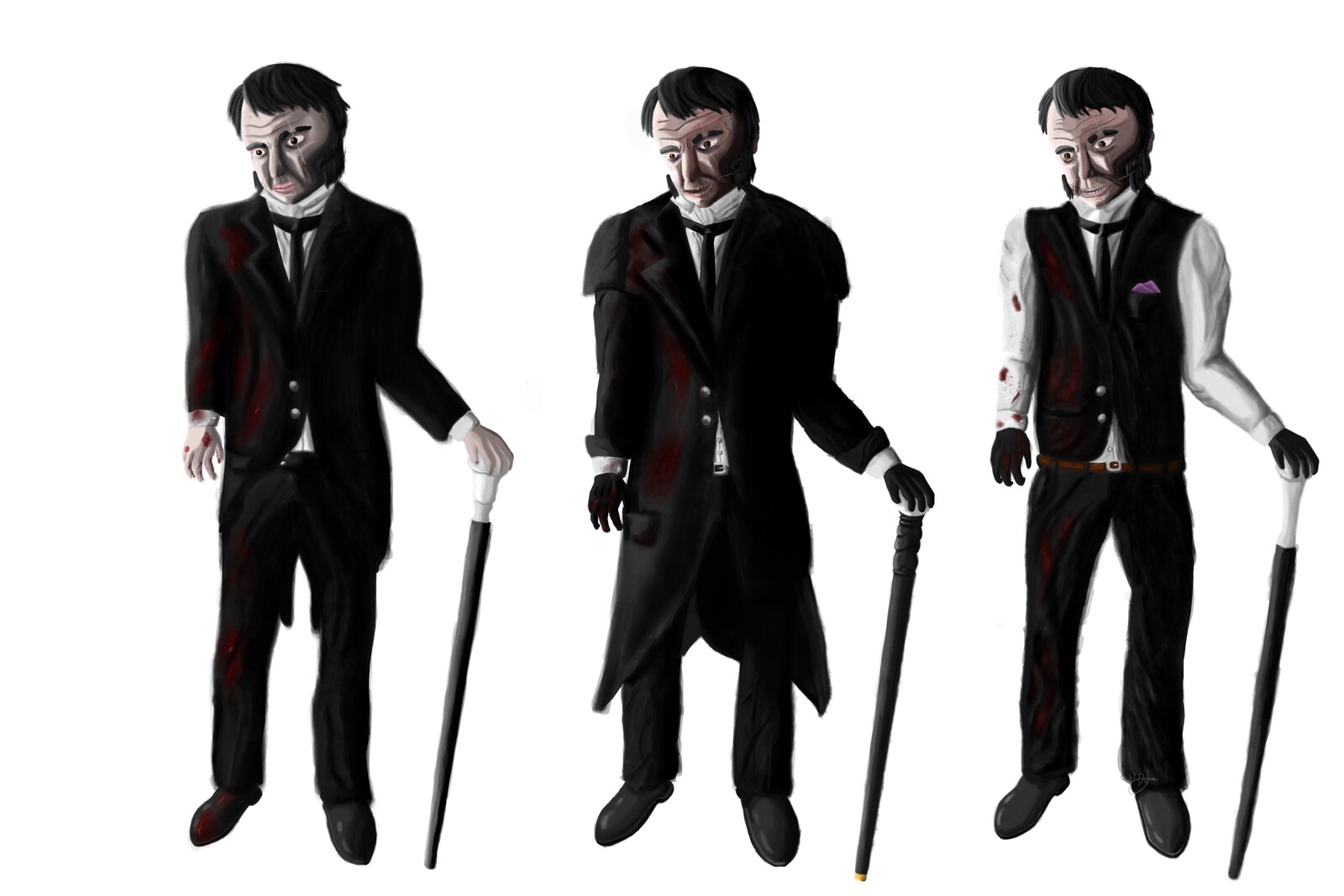 VendettaDylan _ - Study & Iteration of Mr. Edward Hyde