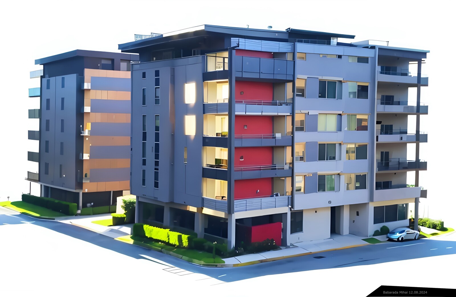 architecture condo nr.3 colors and finish