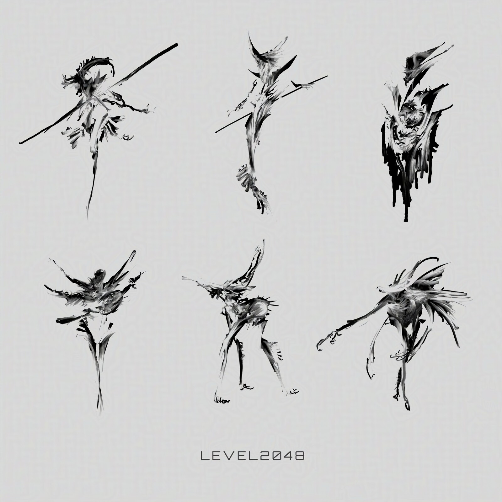 Creature calligraphy