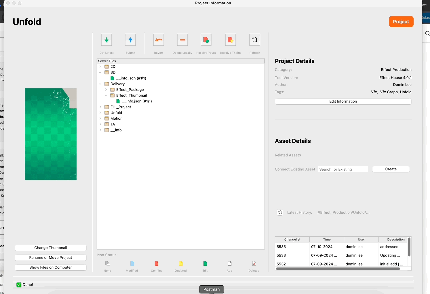 Remove files on your local computer from the tool.