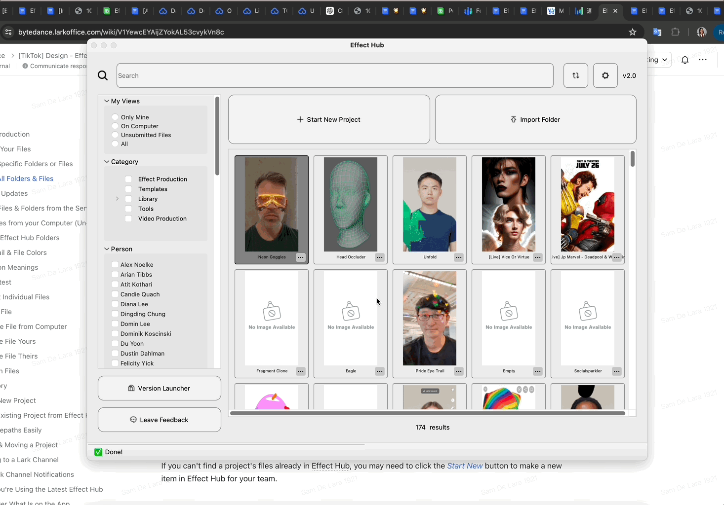Get all files to a project with a few clicks.