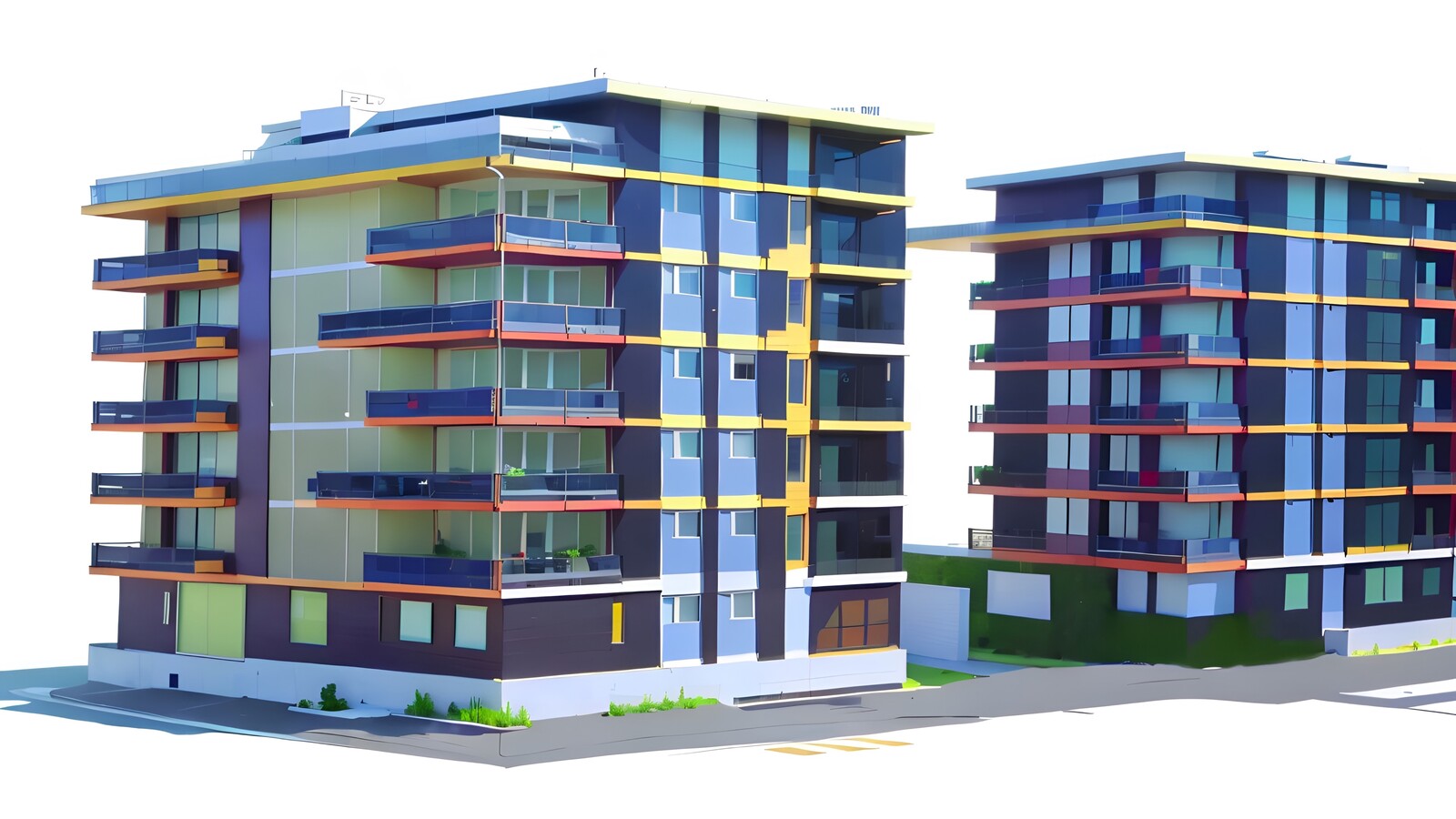architecture color and material nr.7