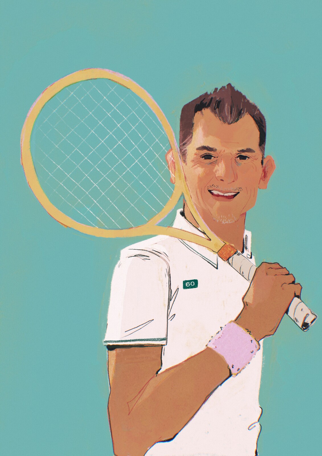 Tennis Illustration