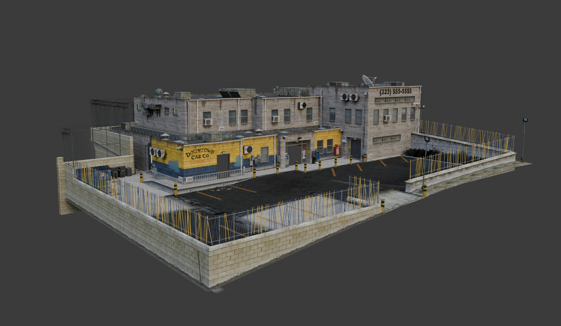 Taxi Building Exterior - Grand Theft Auto V / FiveM