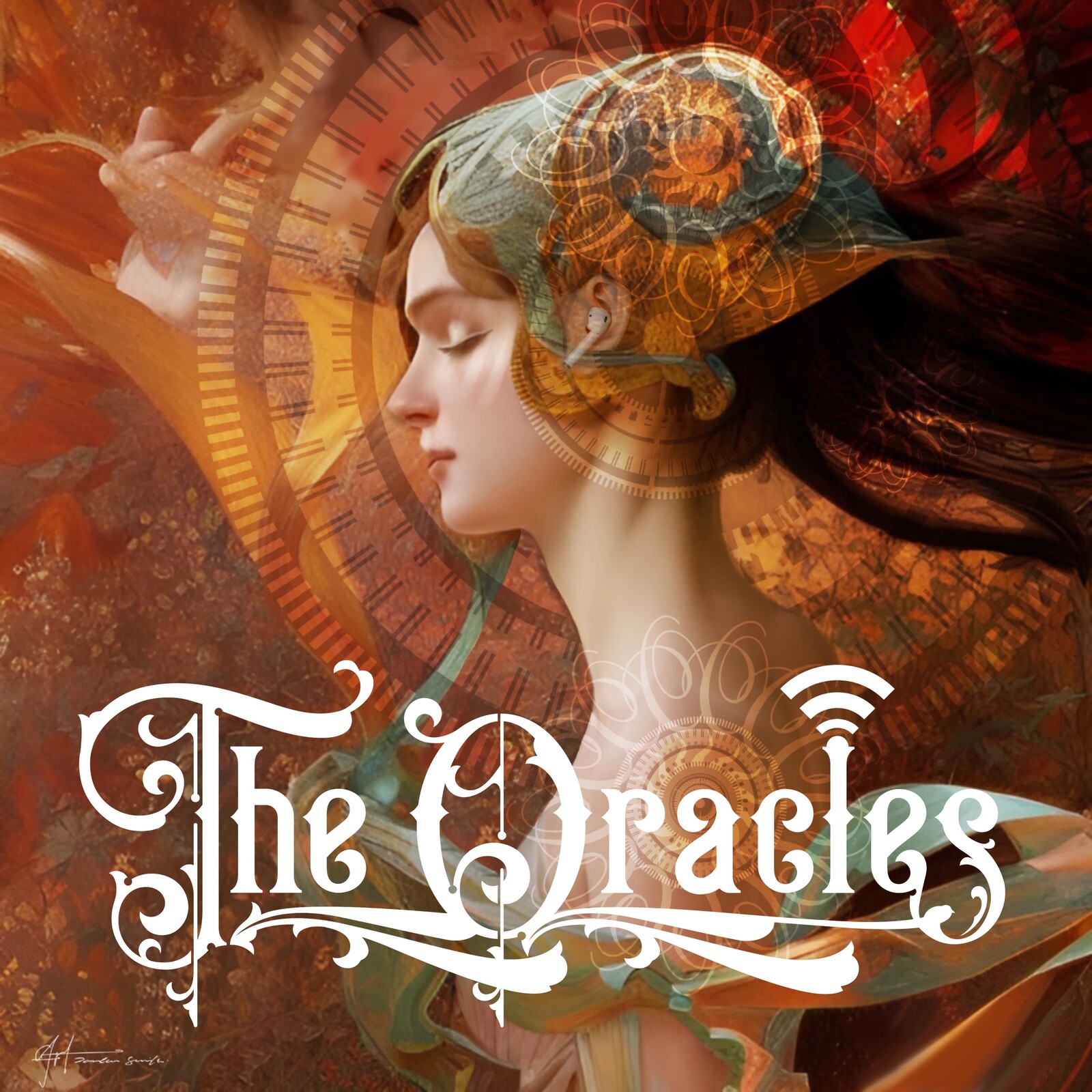 Bright alternative Oracle Queen poster version