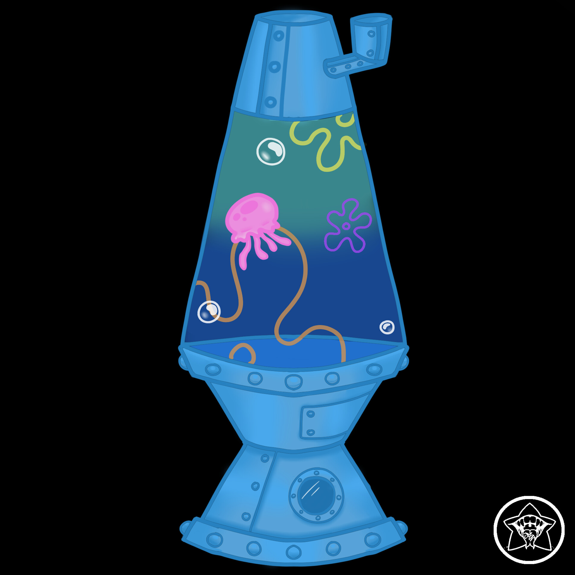 ArtStation Spongebob Lava Lamp
