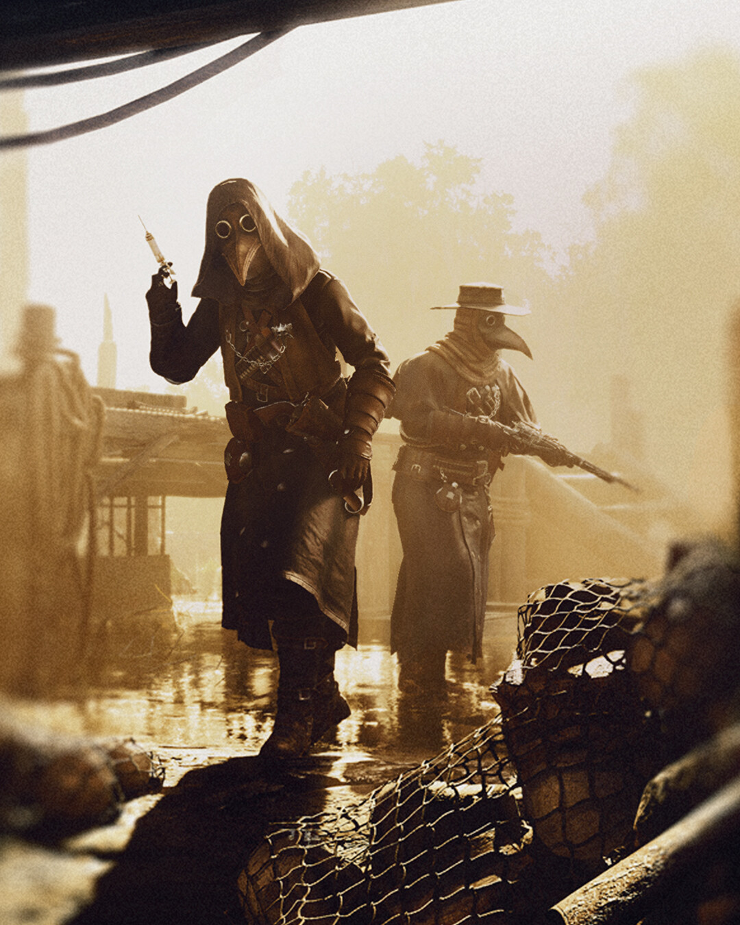 contribution: Corbid Bile (female plague doctor)