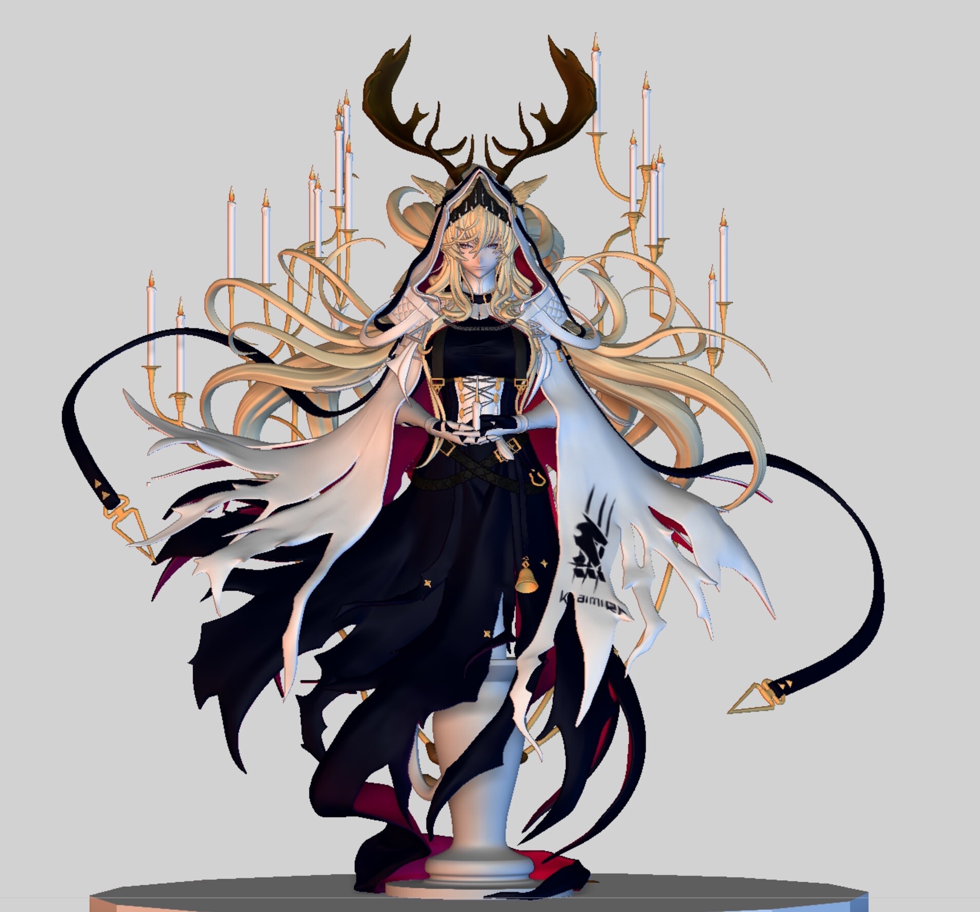 アークナイツ 燭騎士・ヴィヴィアンナ ガレージキット フィギュア 61VY7A7aAnL._UF894,1000_QL80_.jpg