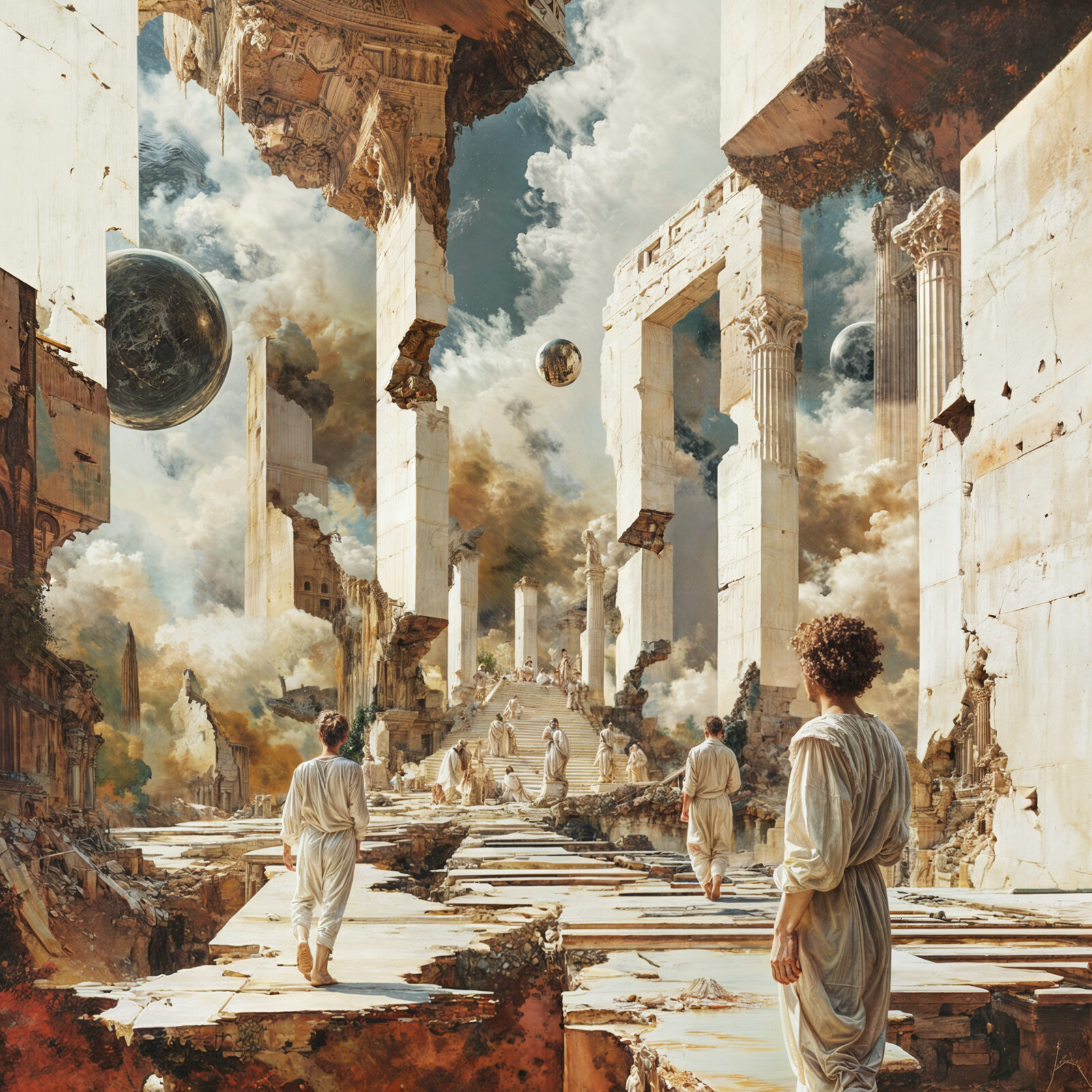 Ruins of the Eternal

What once was grand now rests in silence, yet still whispers the secrets of the stars. 