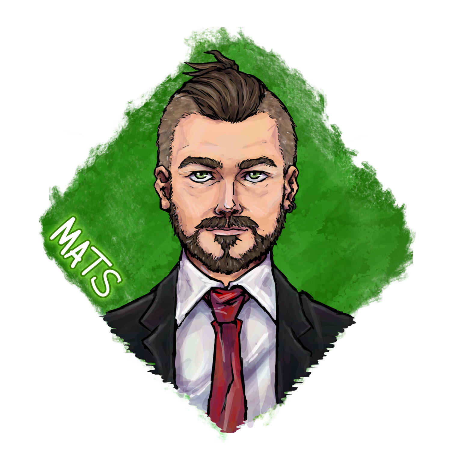 Green for Mats
(made him a half year later)