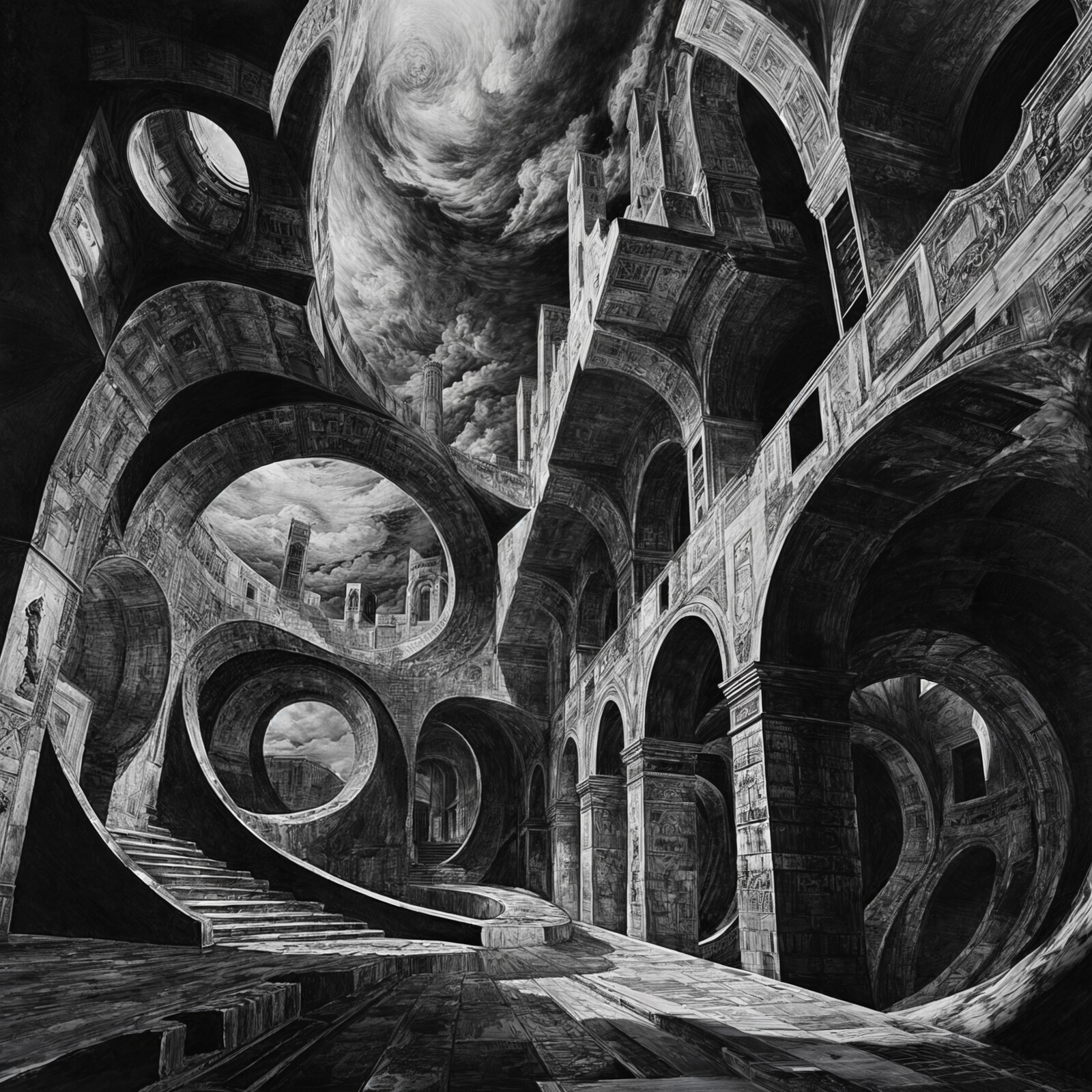Echoes of the Infinite

In the stillness of the vast, the echoes of countless possibilities resonate.

