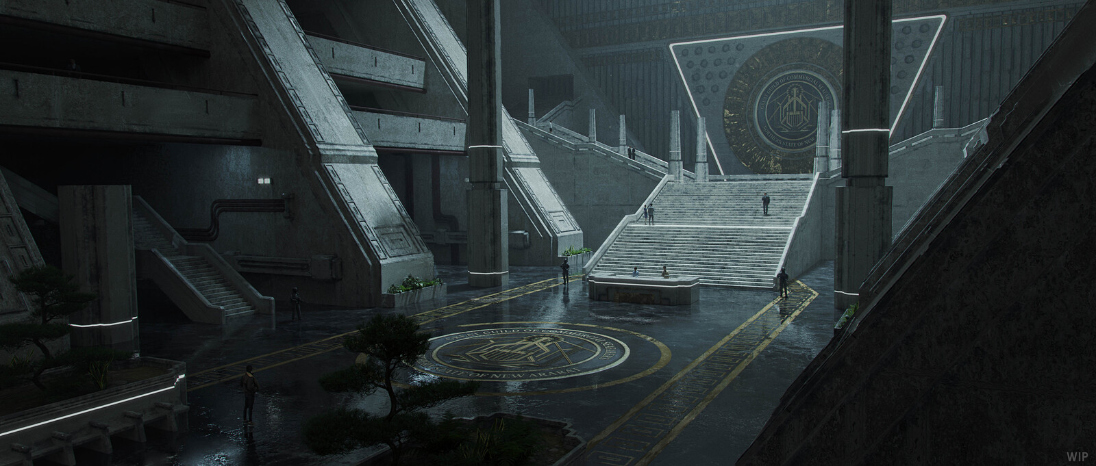 The Deluge - Interior Environment