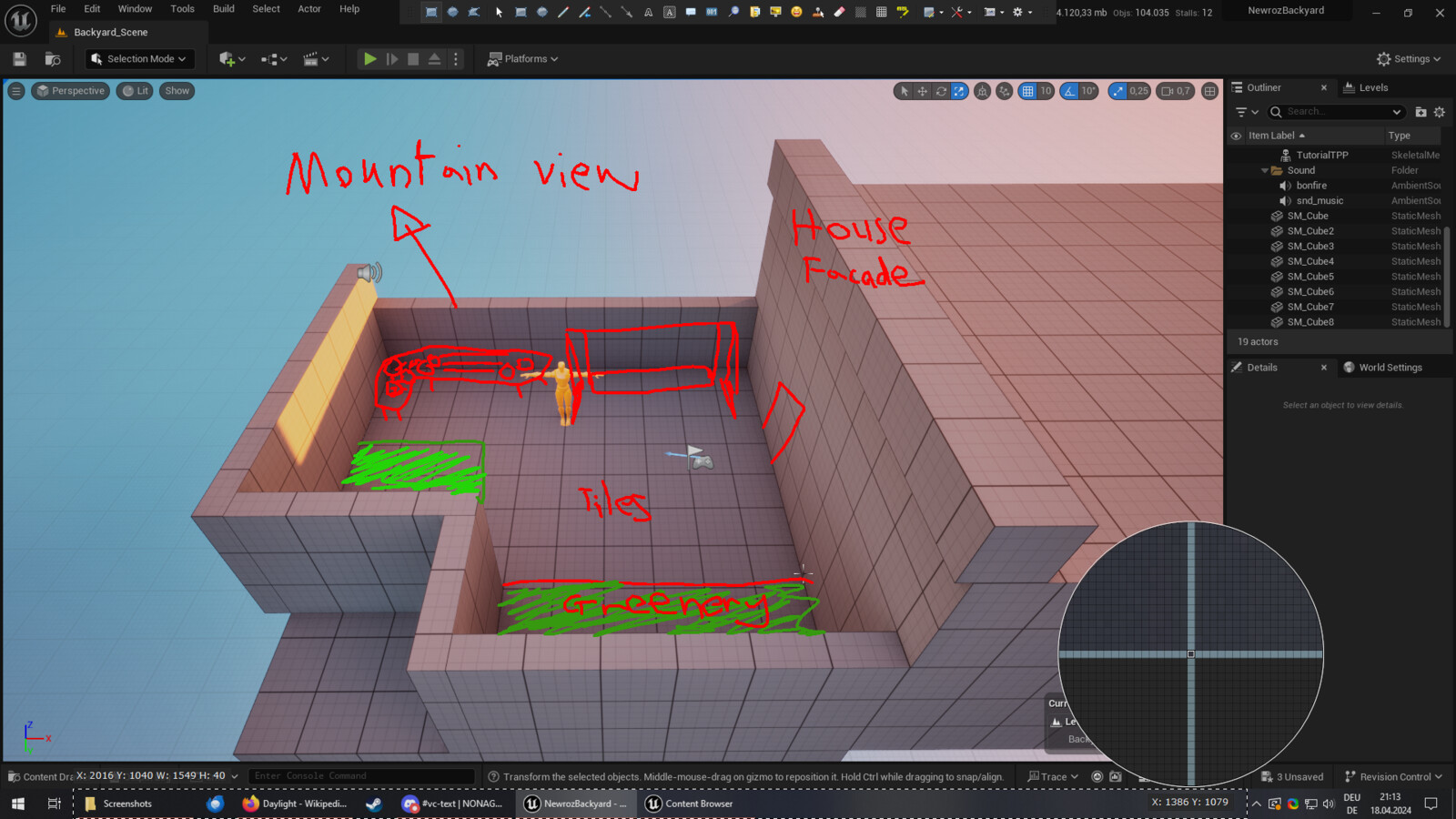 BREAKDOWN/ PROGRESS STAART HERE

Blockout development