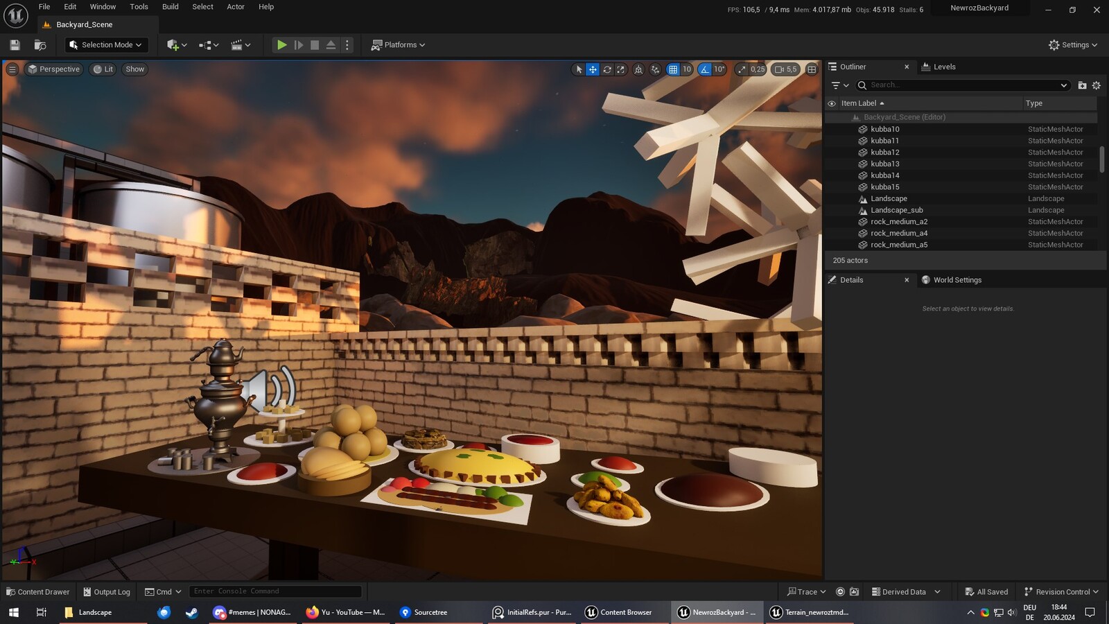 Blockout development