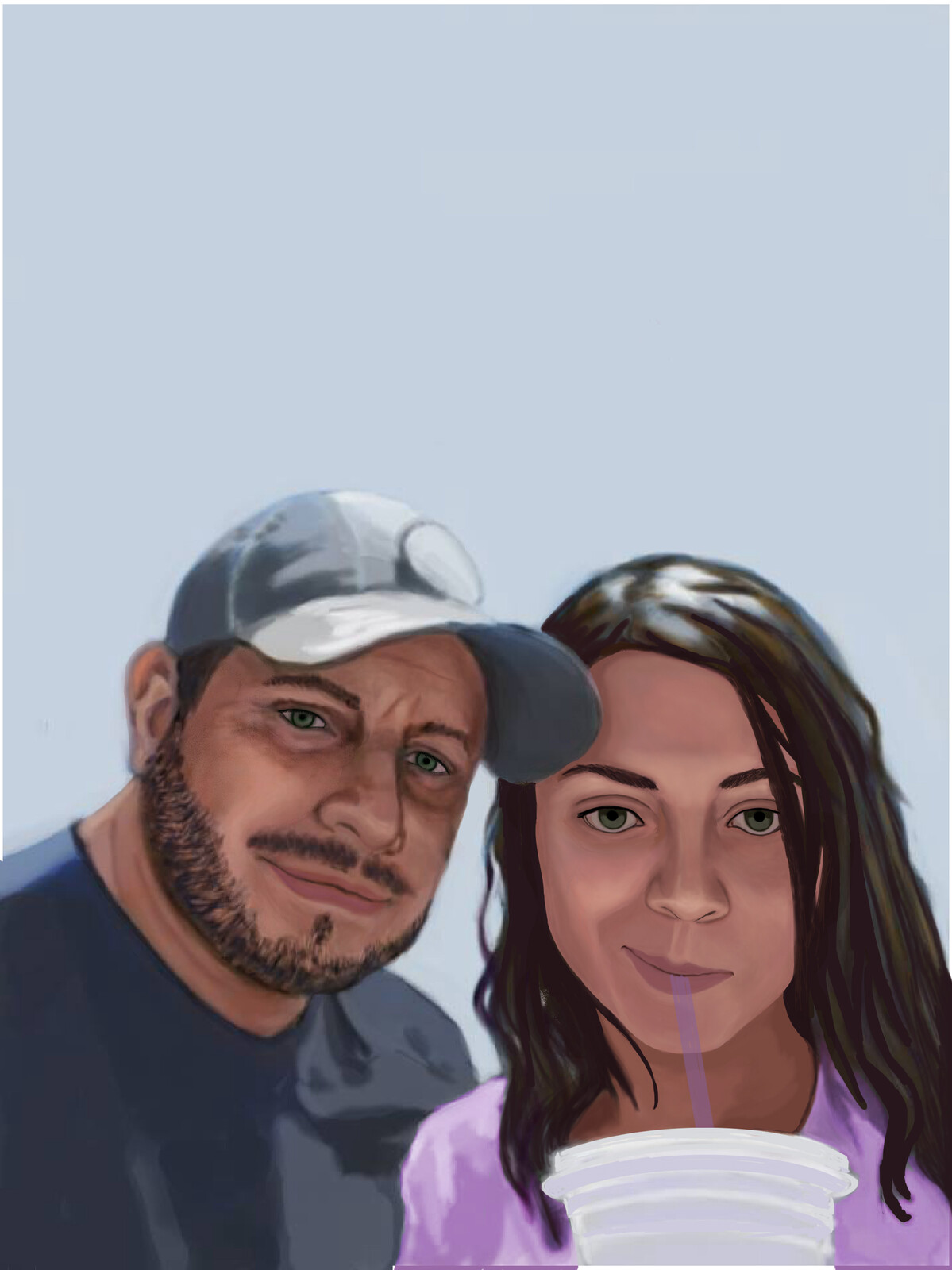 Self portrait with my daughter :) 