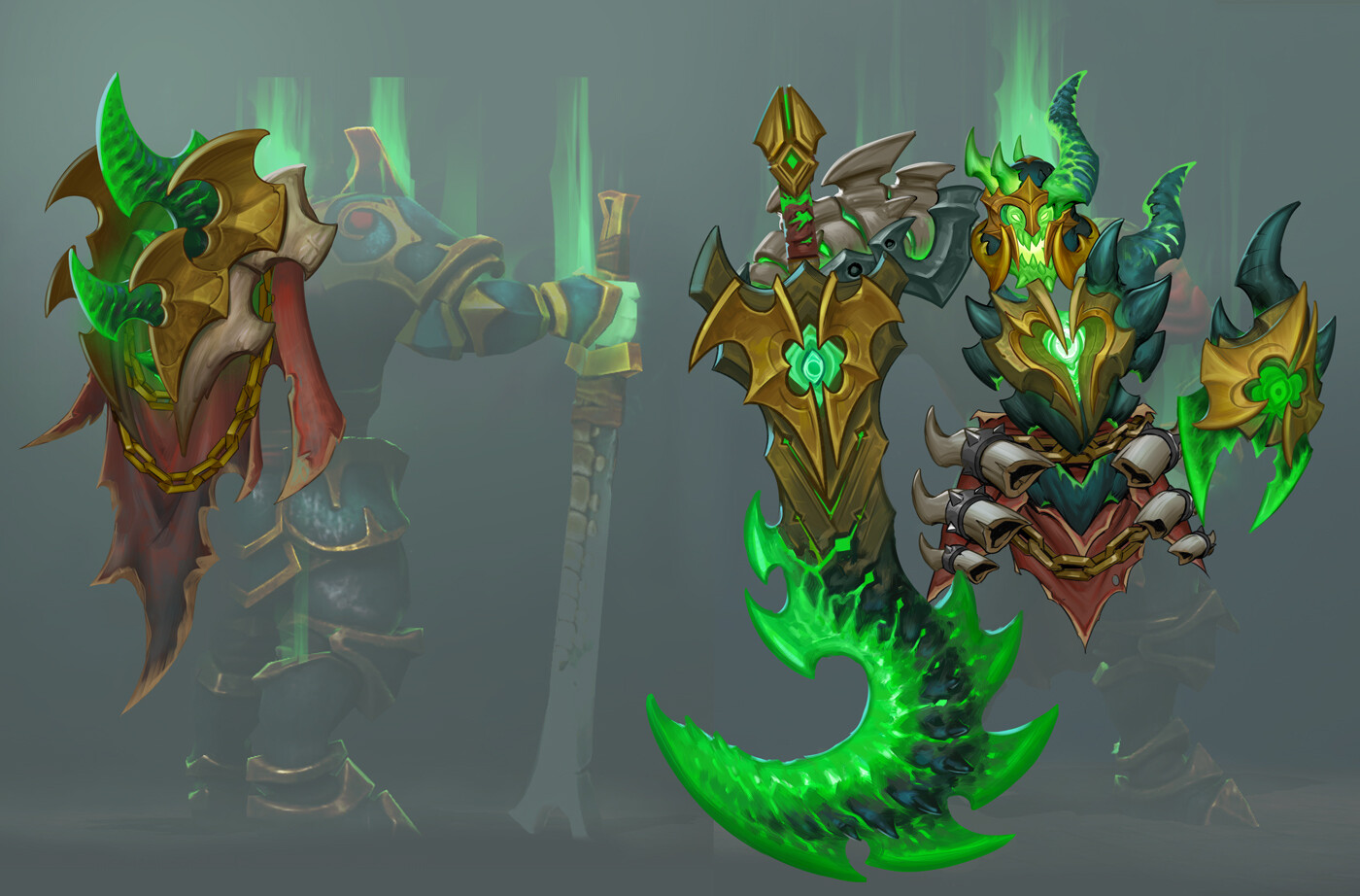Dota 2 - Wraith King - Concept Art