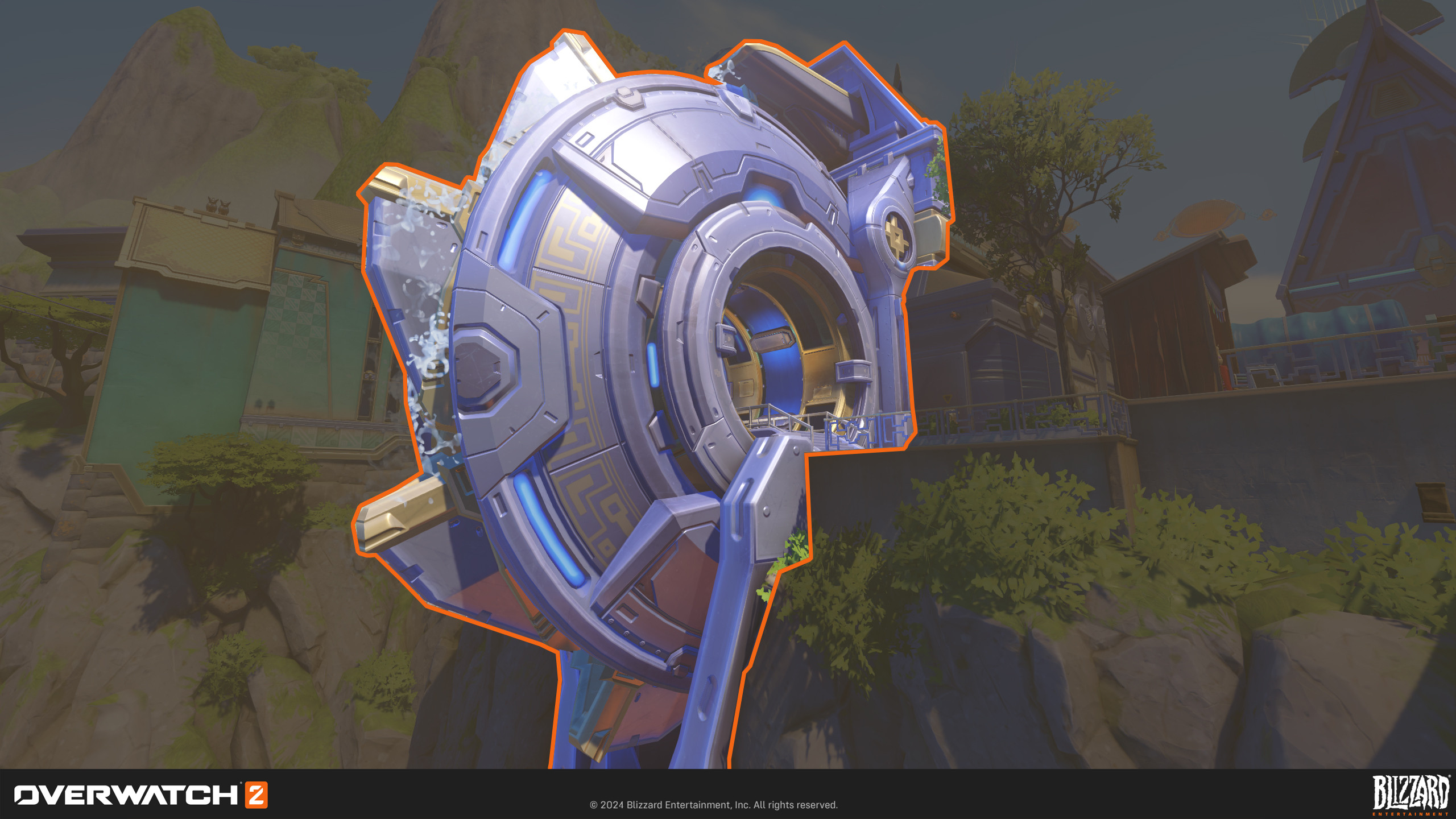 The Peru waterwheel. I worked on the exterior and interior from concept to about 85% completion. This model was concepted by Ava Crutchley, and various members of the team helped bring it to final.