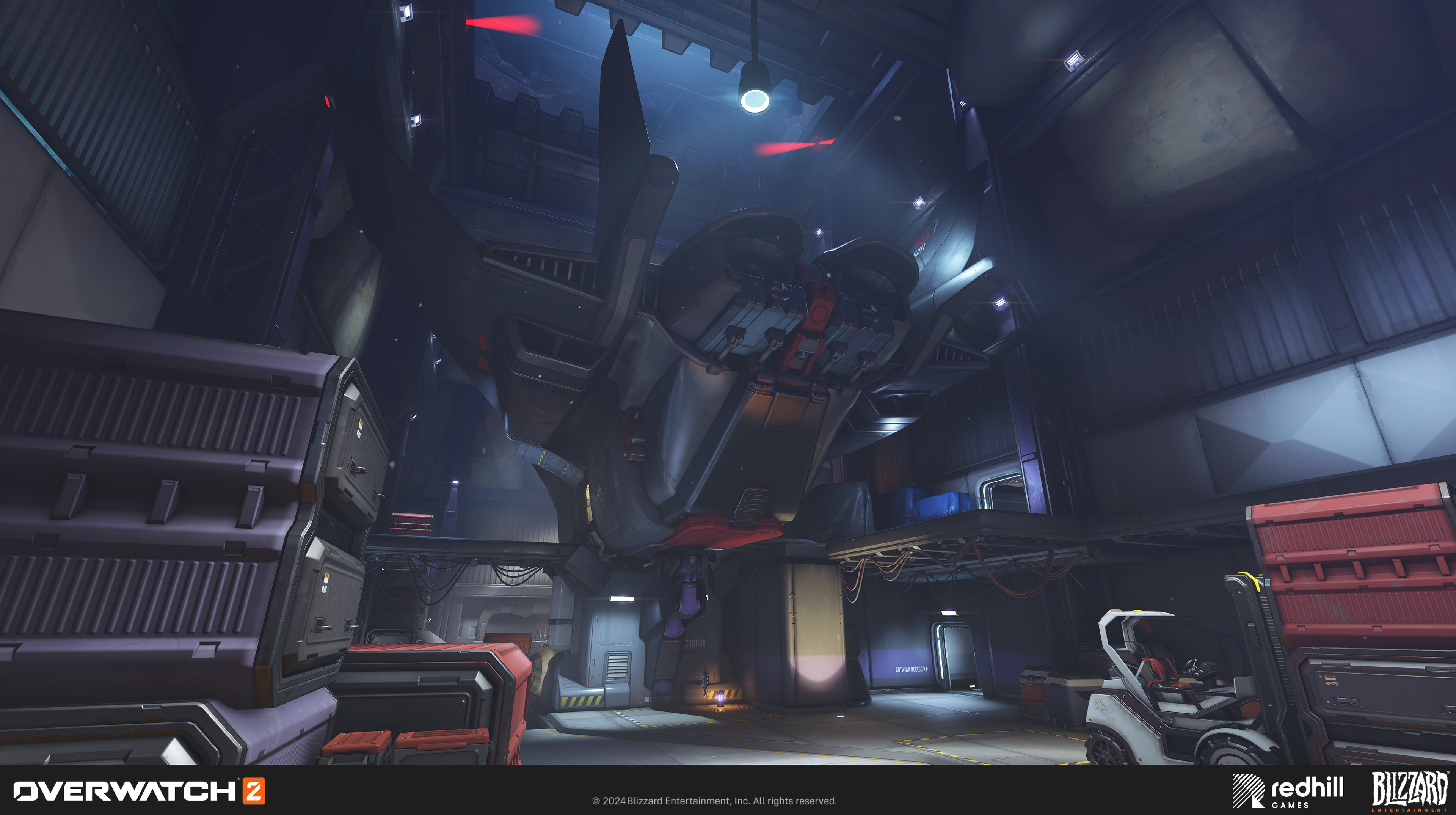Color changes for space shuttle and color + texture adjustments for some hangar elements