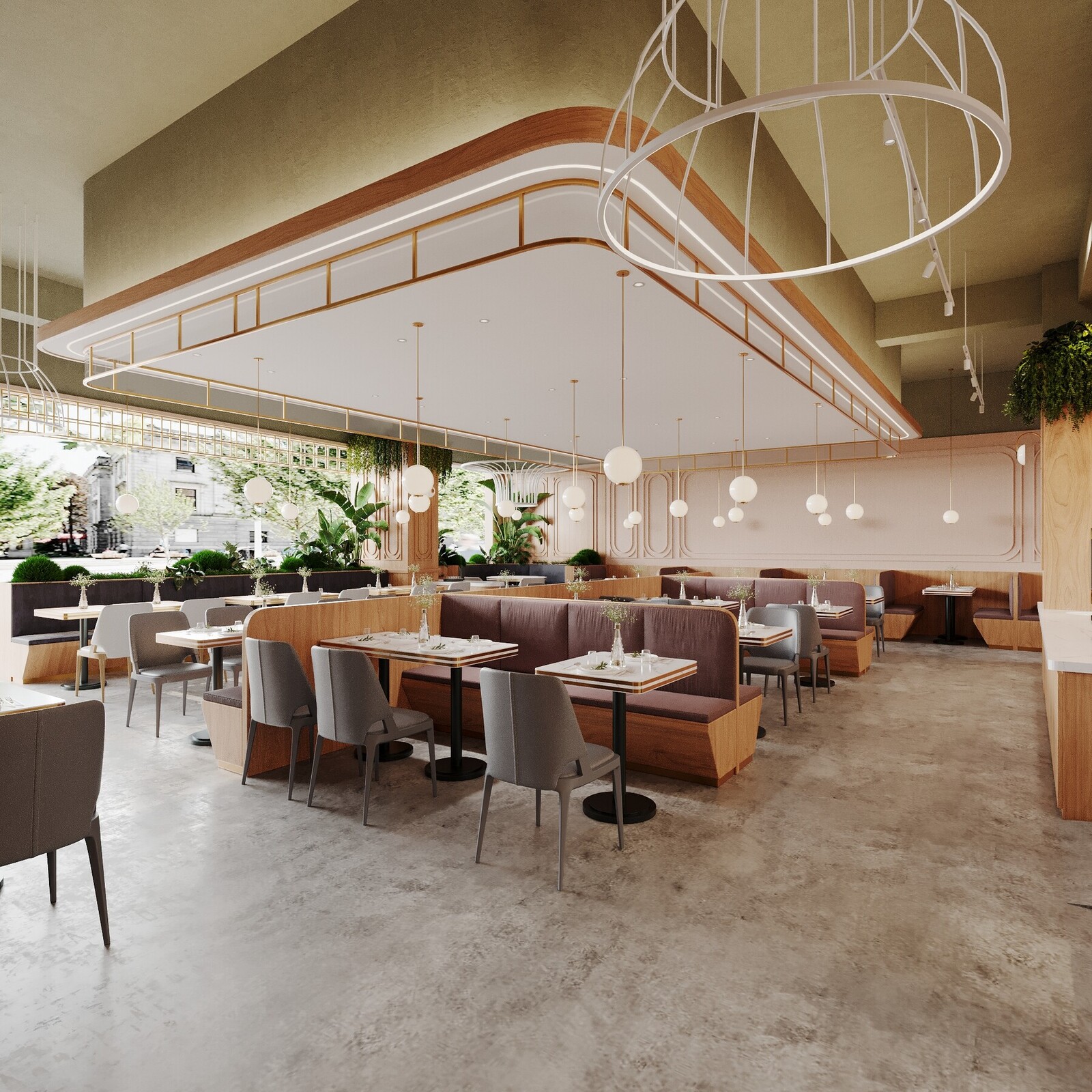 European restaurant 09B
