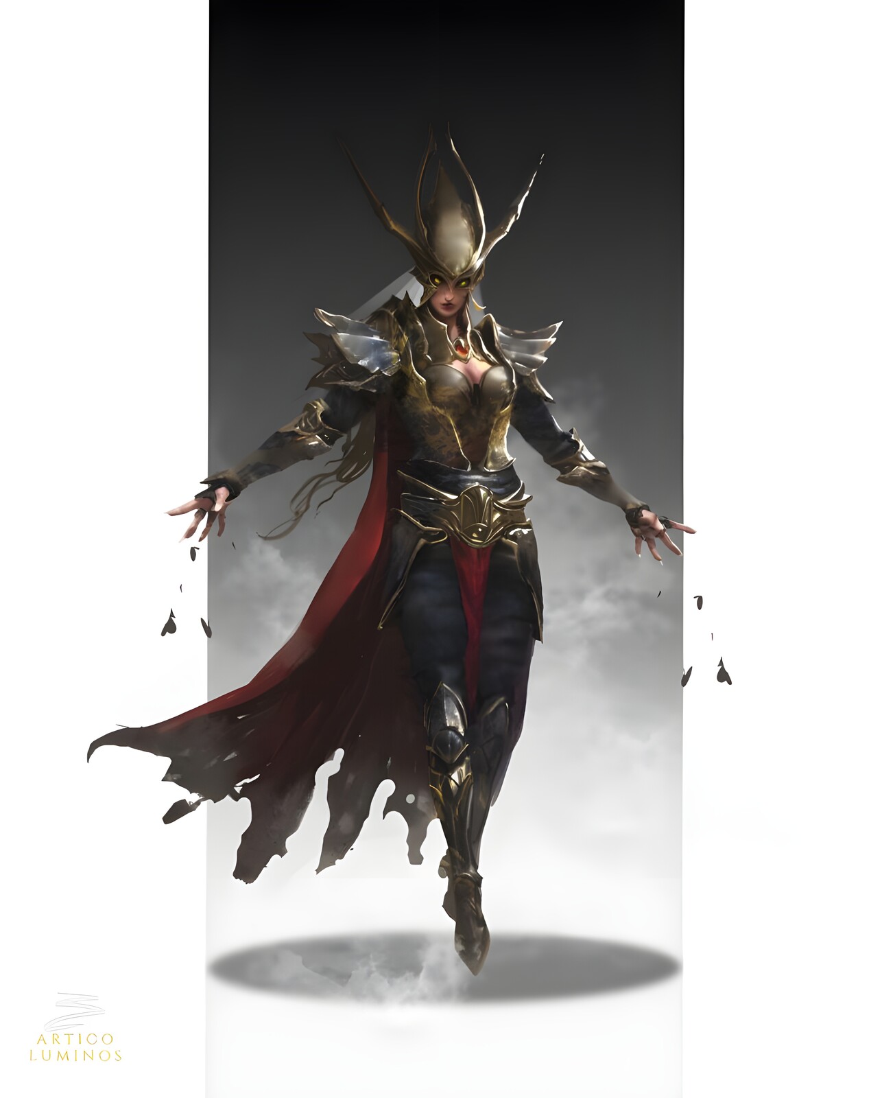 Sorceress Witch Character