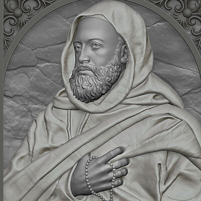 Bas-Relief Portrait of Emir Abdelkader
