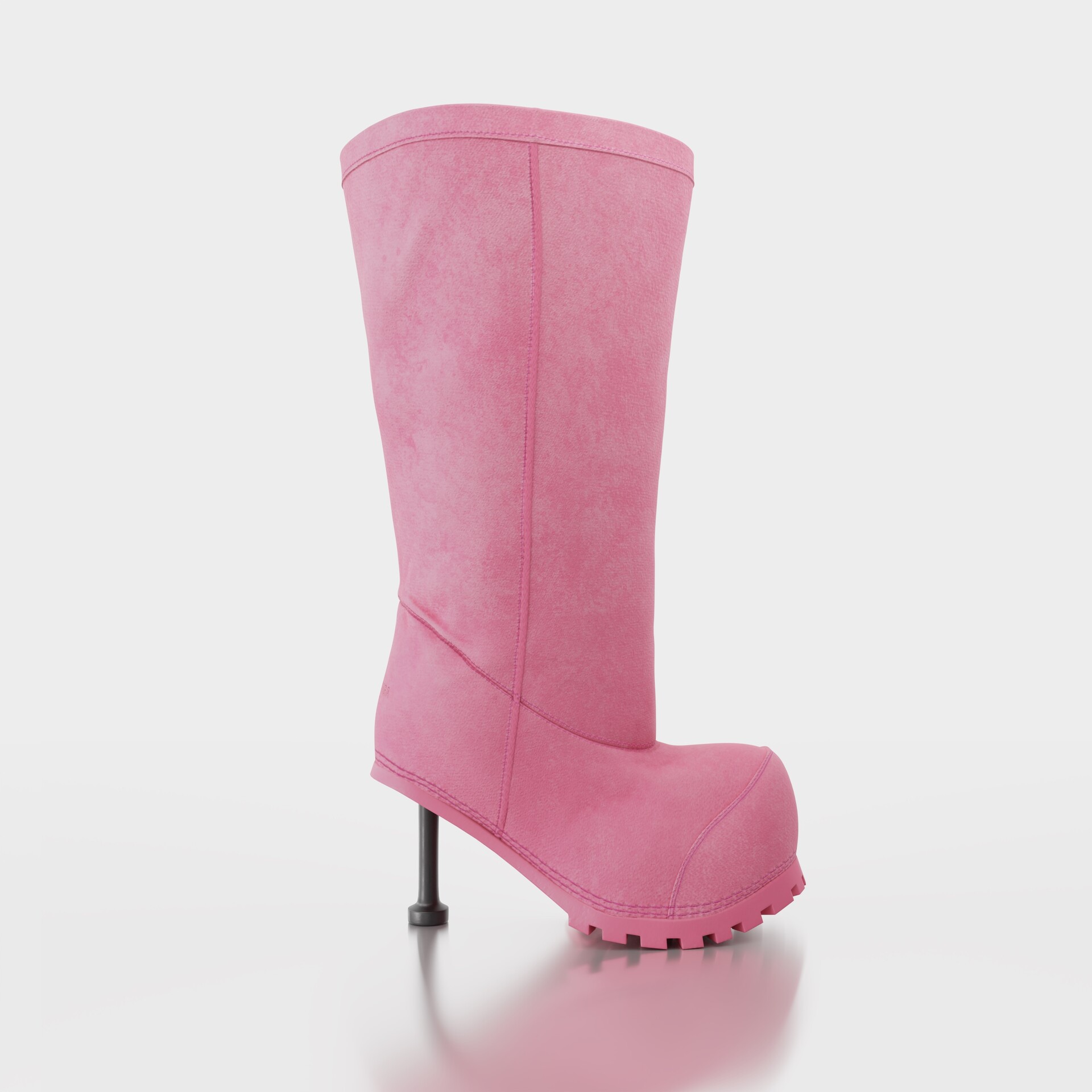 Balenciaga Alaska Fur Low Boots | italist