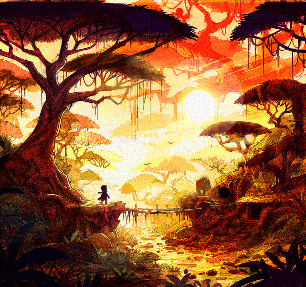 Game Art - Cultural Fantasy Land