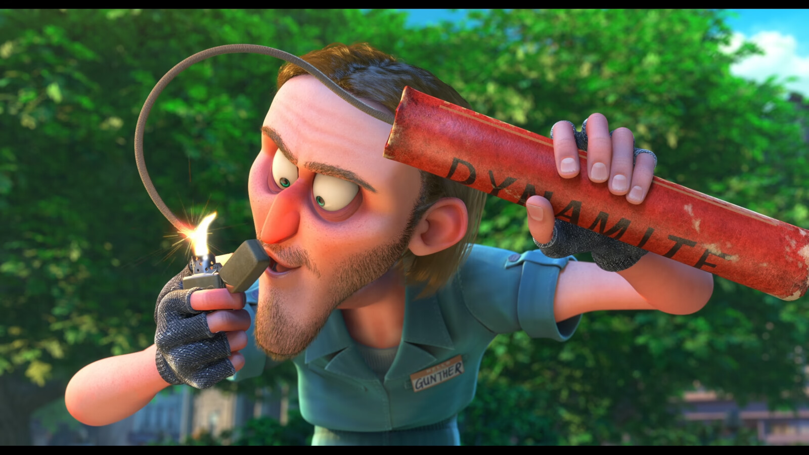 Nut Job 2 - Character Surfacing for Gunther