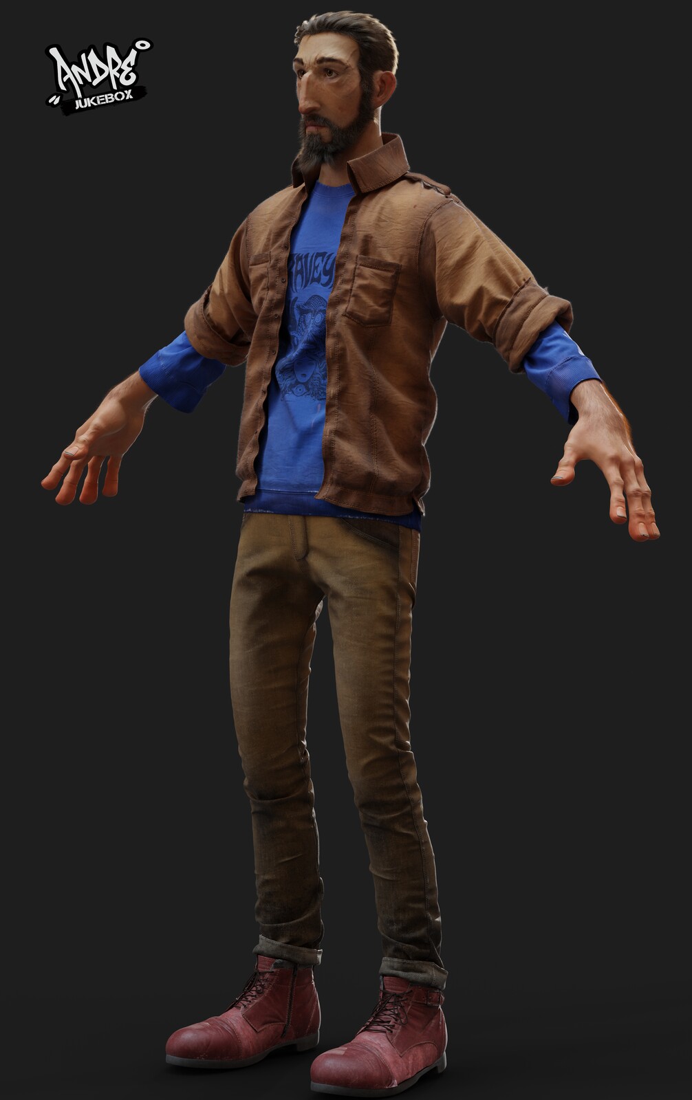 André Jukebox - Cloth Lookdev