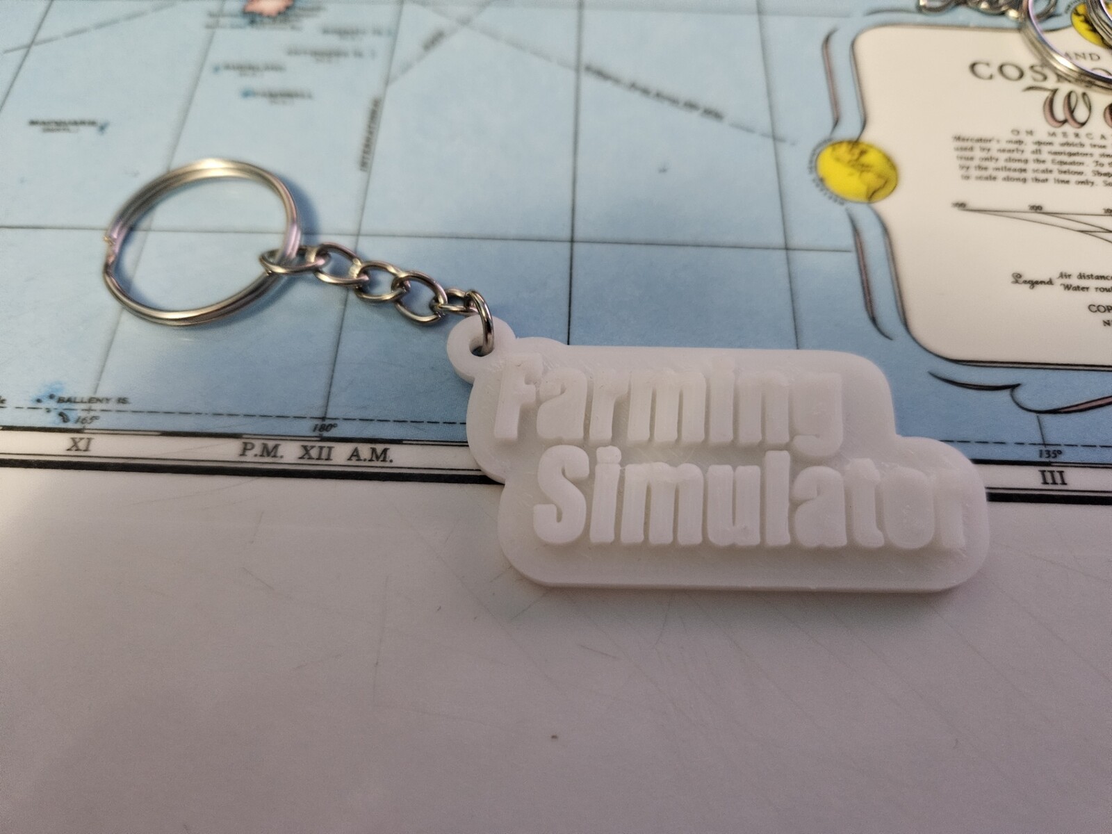 Prototype with key ring
