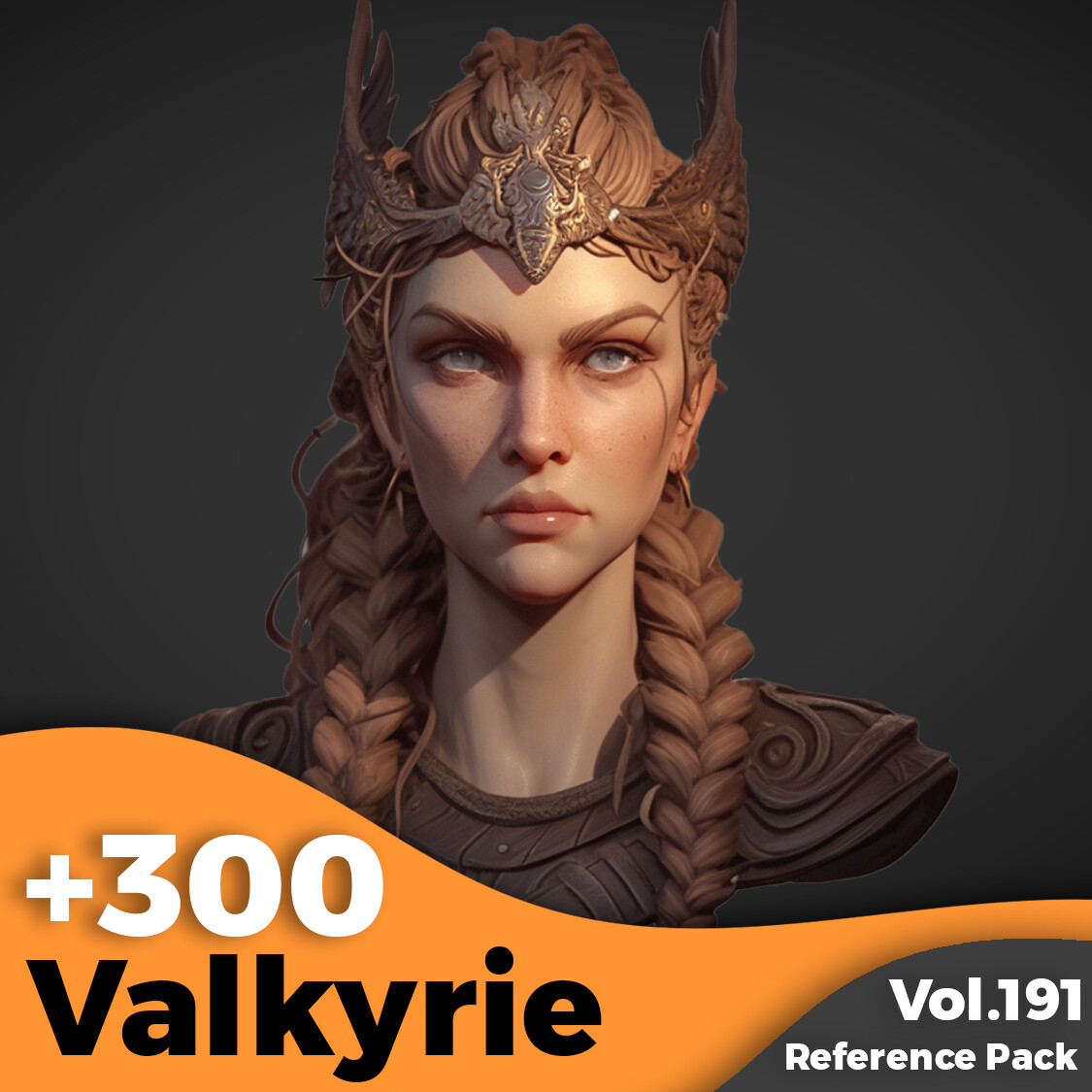 ArtStation - +300 Valkyrie Head Sculpt References(4k)