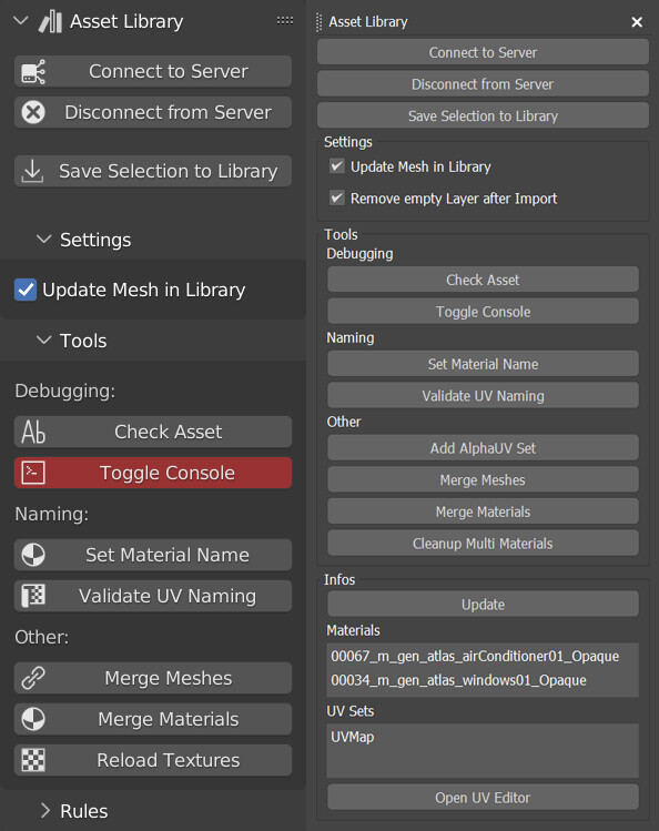 The Plugins inside Blender and 3dsMax