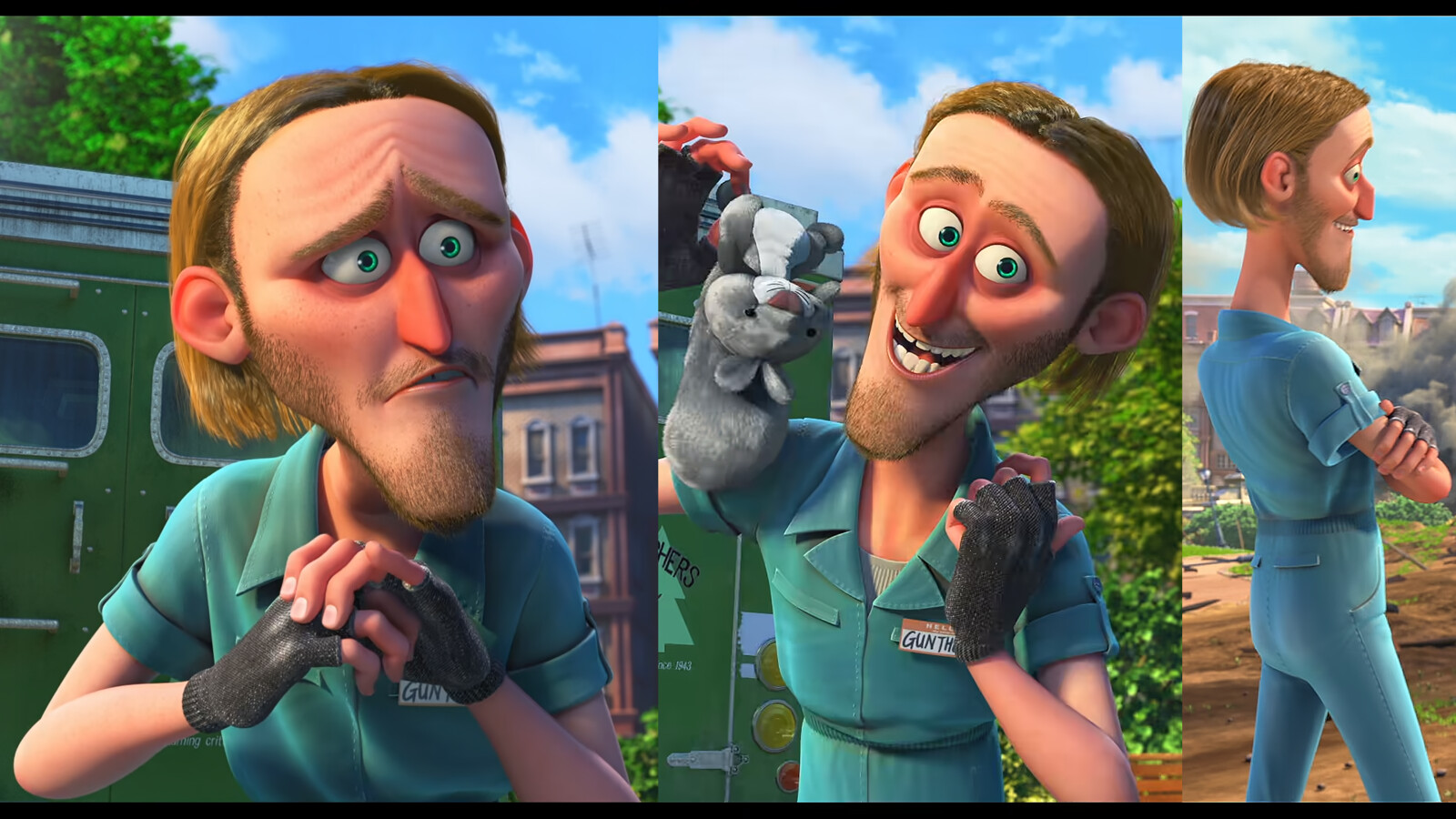Nut Job 2 - Character Surfacing for Gunther