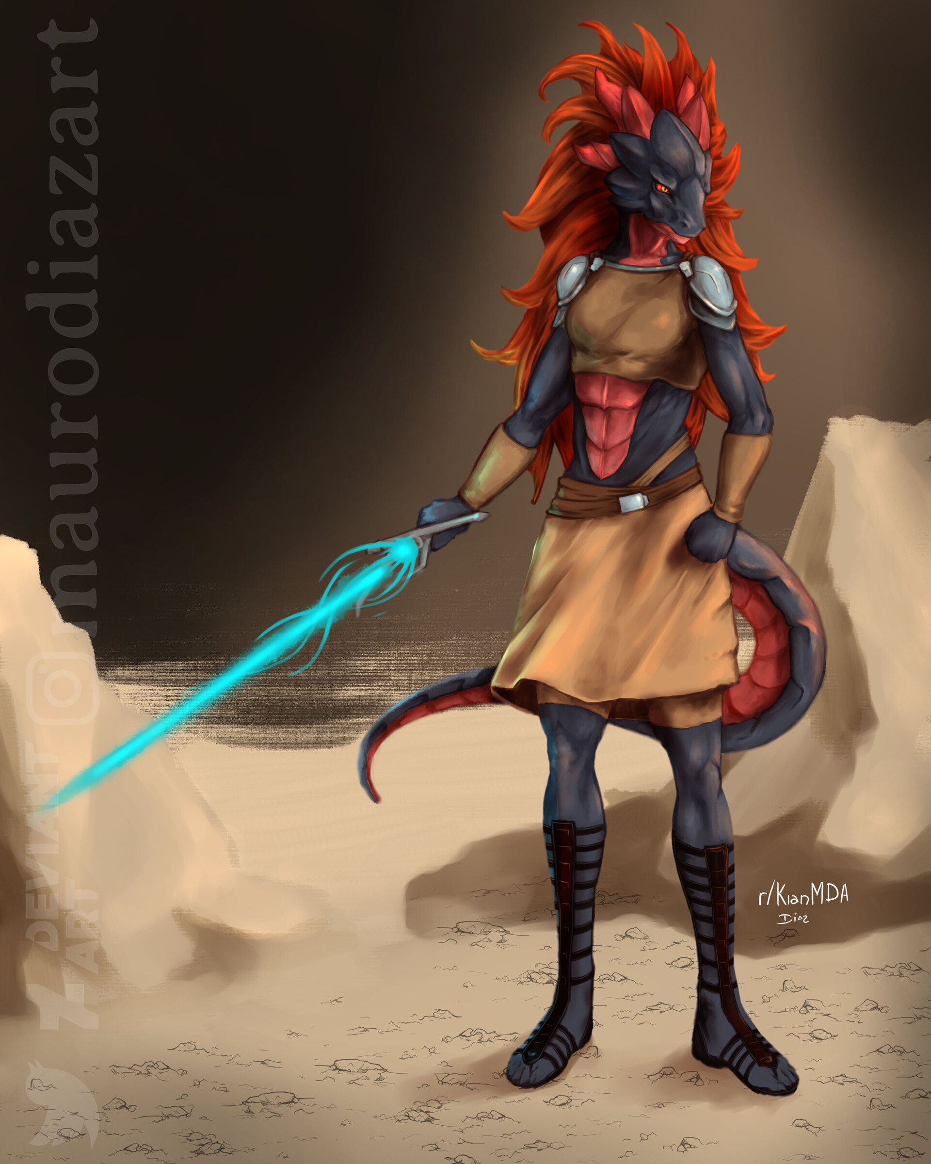 ArtStation - Dragon Character Concept