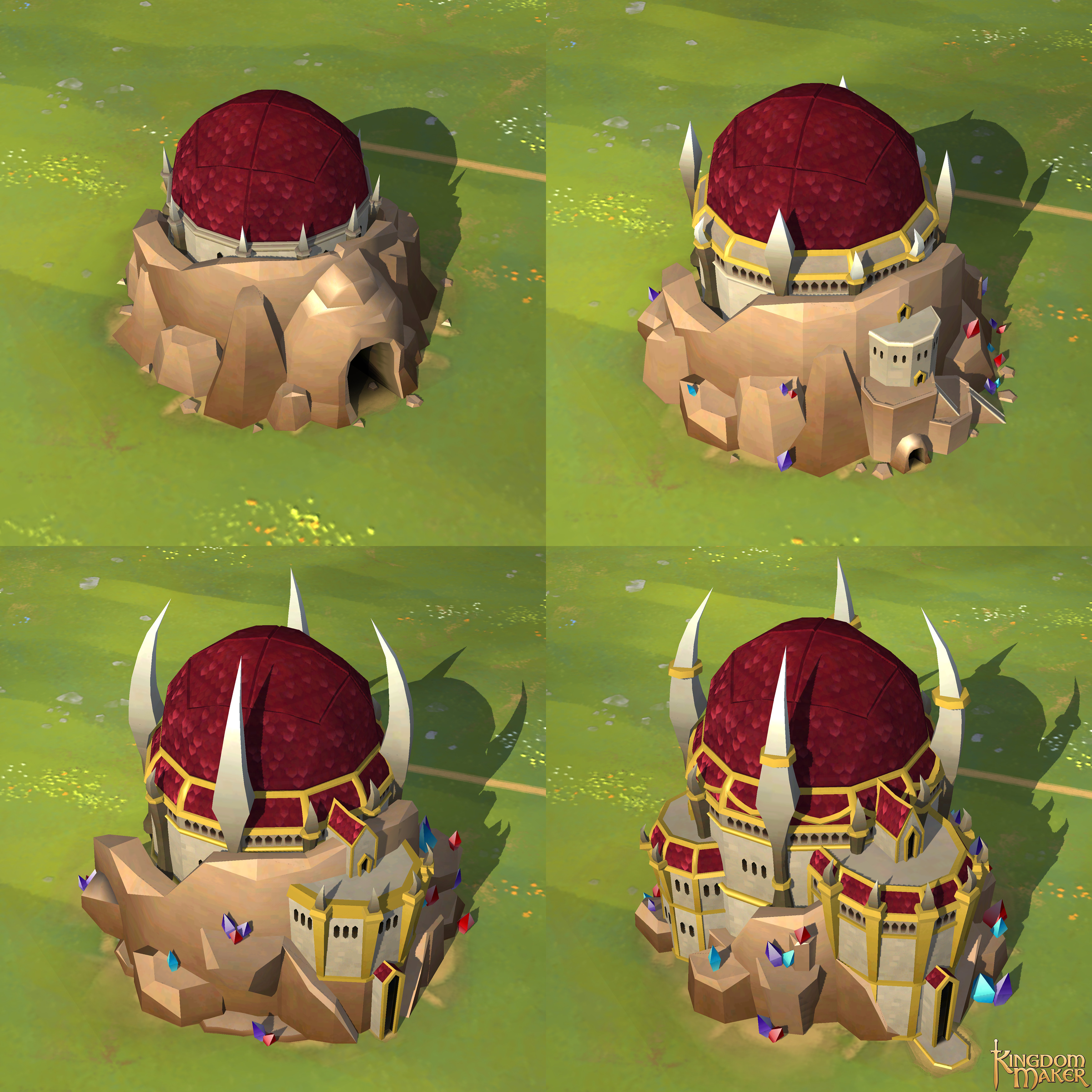 Dragon Lair, Back Side (Tier 1-Tier 4) - City View