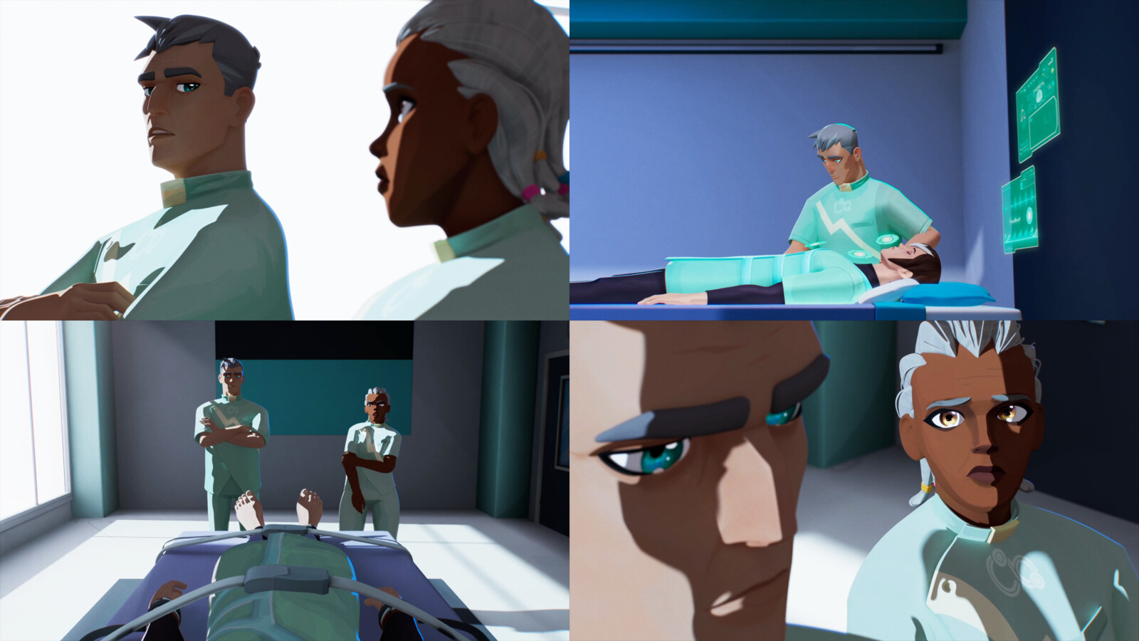 Responsible for the two caretakers