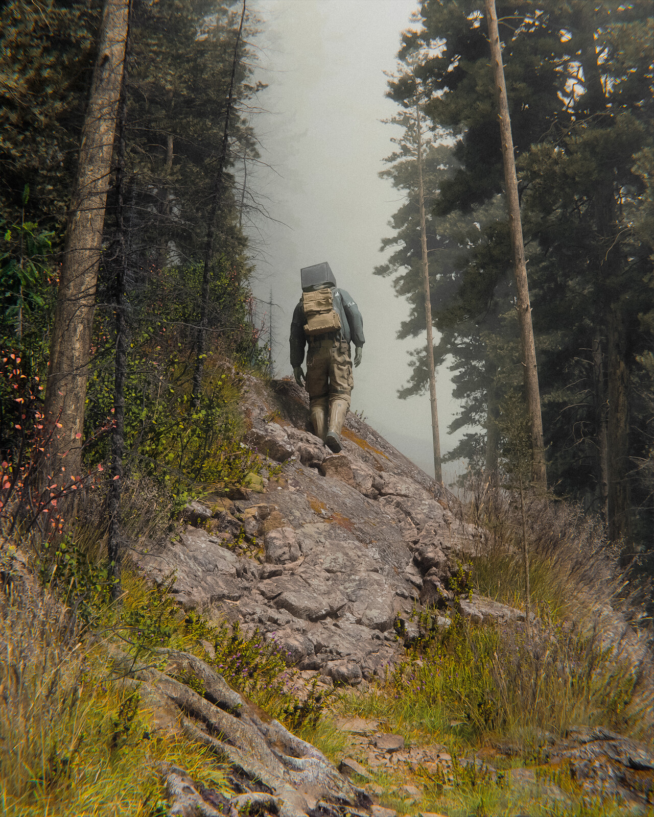 hidden trail to the summit