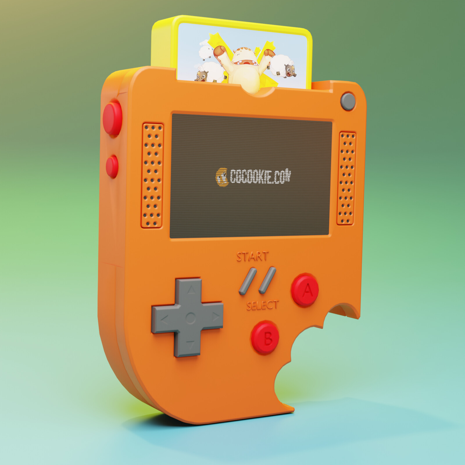 The legendary CG Cookie Game console