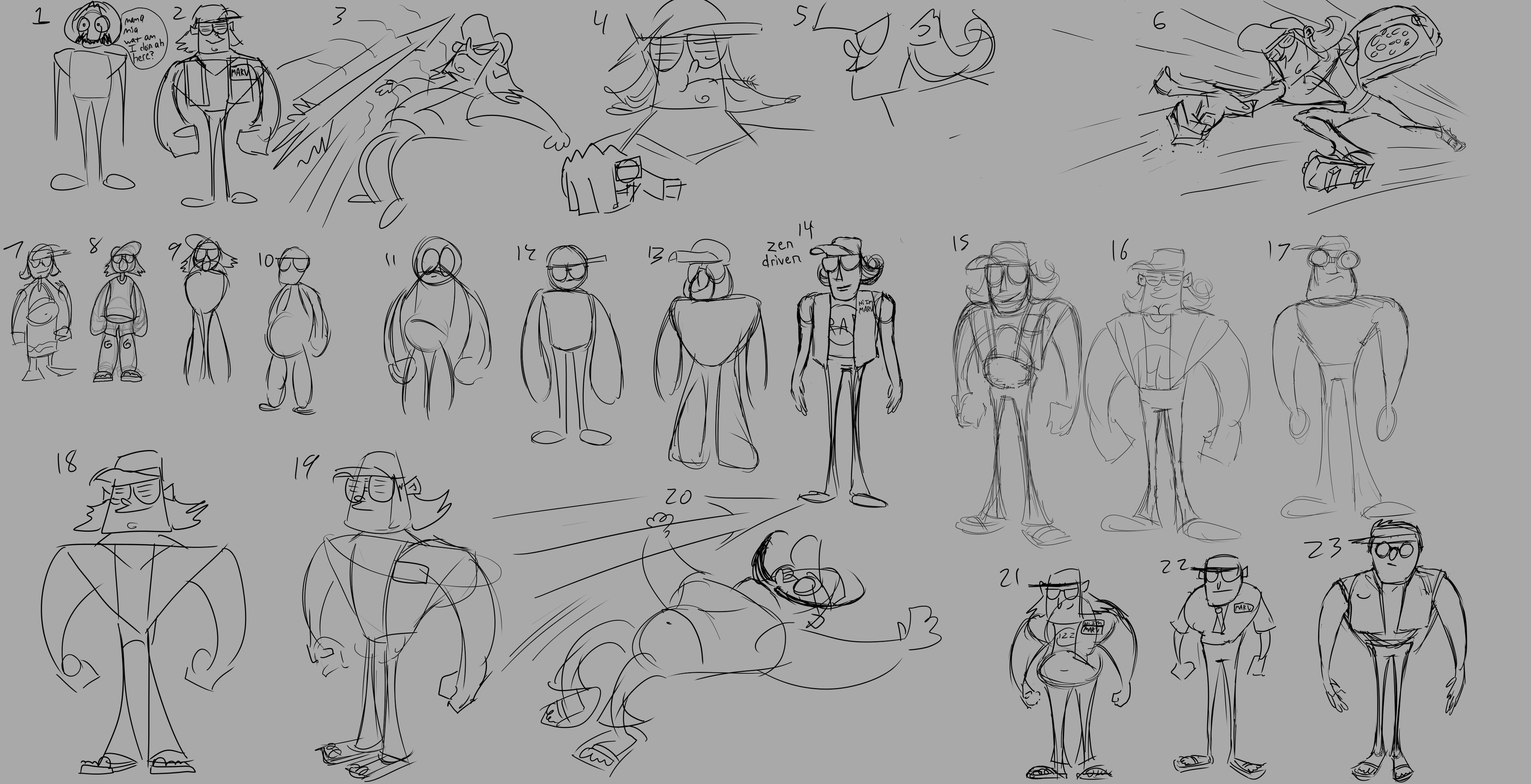 Marvin Shape Explorations