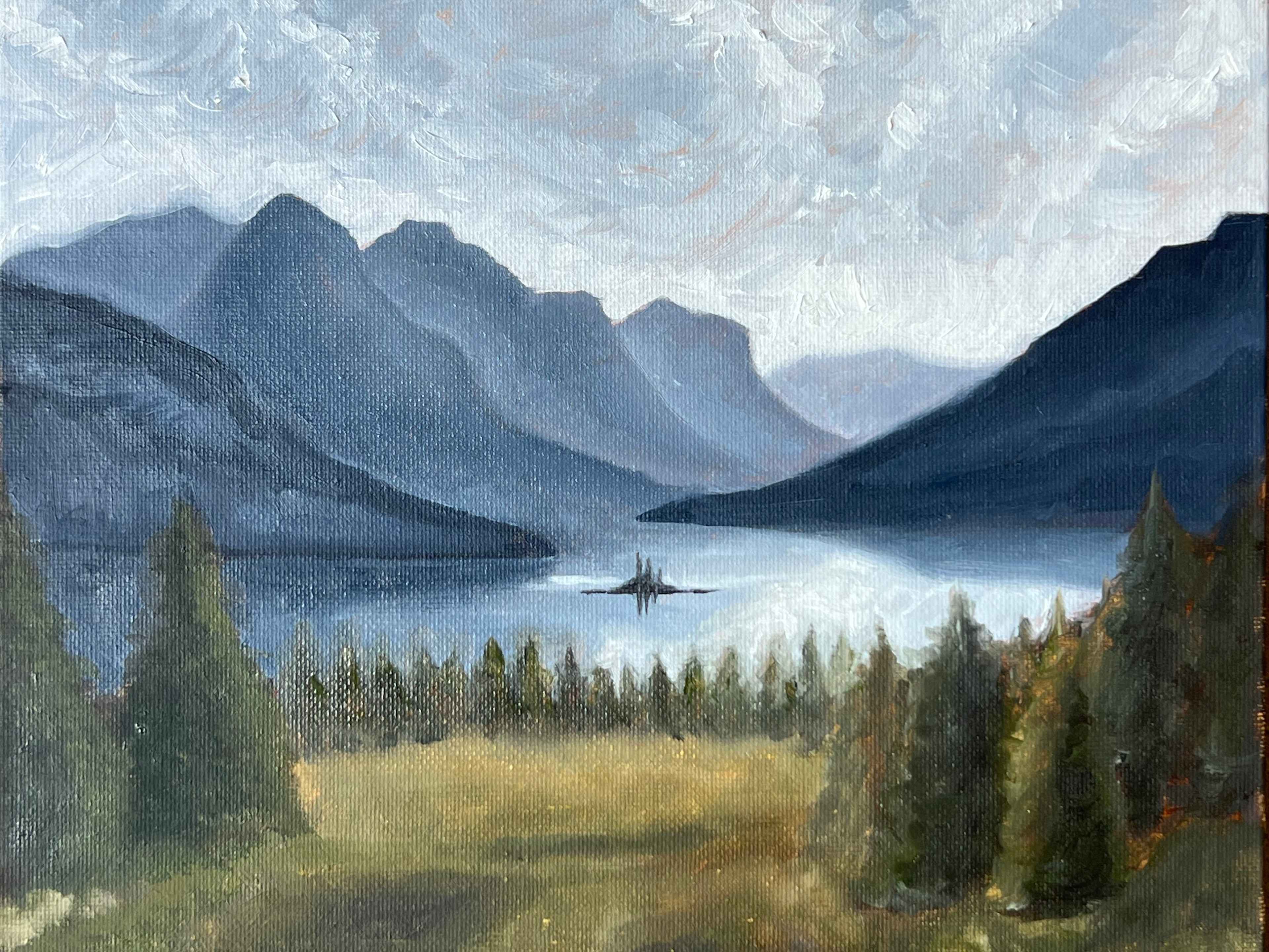 Oil Paint on canvas 2024
Landscape Study 