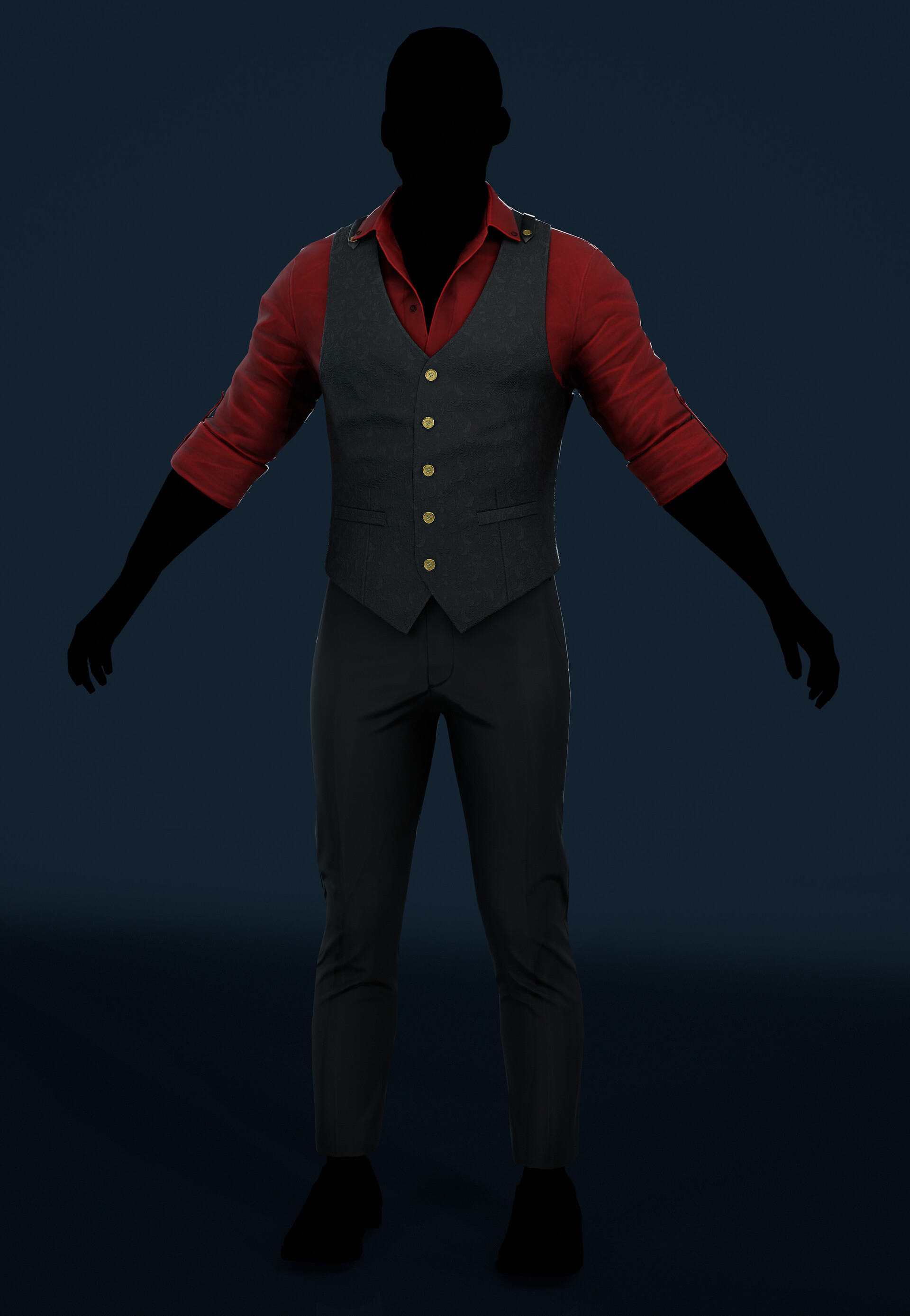 ArtStation Game Ready character outfits for GTA V RP