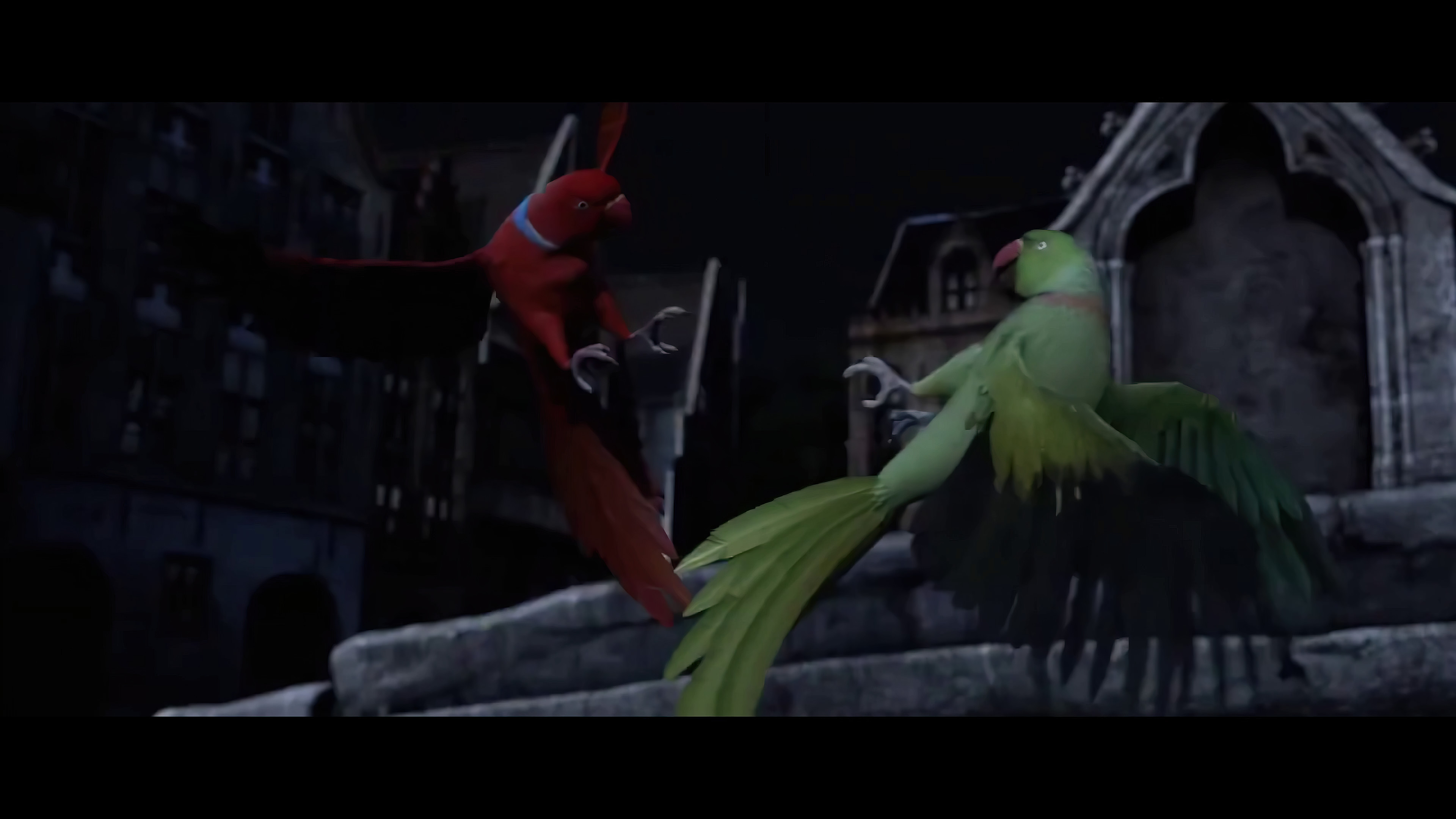 Picture from the Movie : FullCG Shot with Post and Color Grading