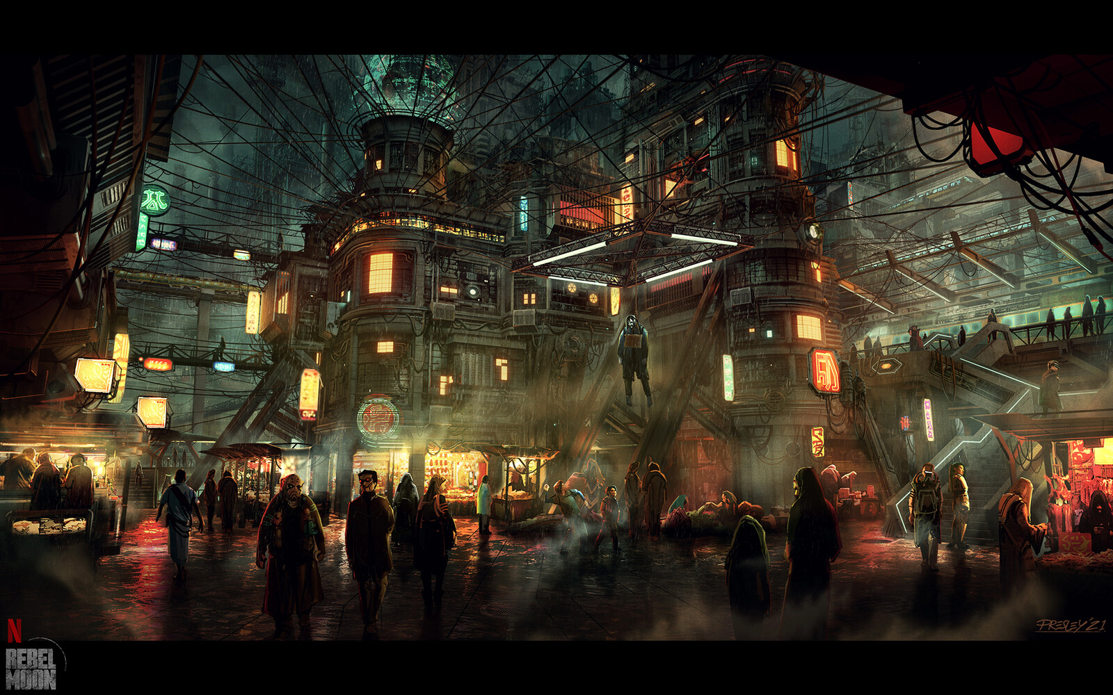 Daggus Market Square – Rebel Moon