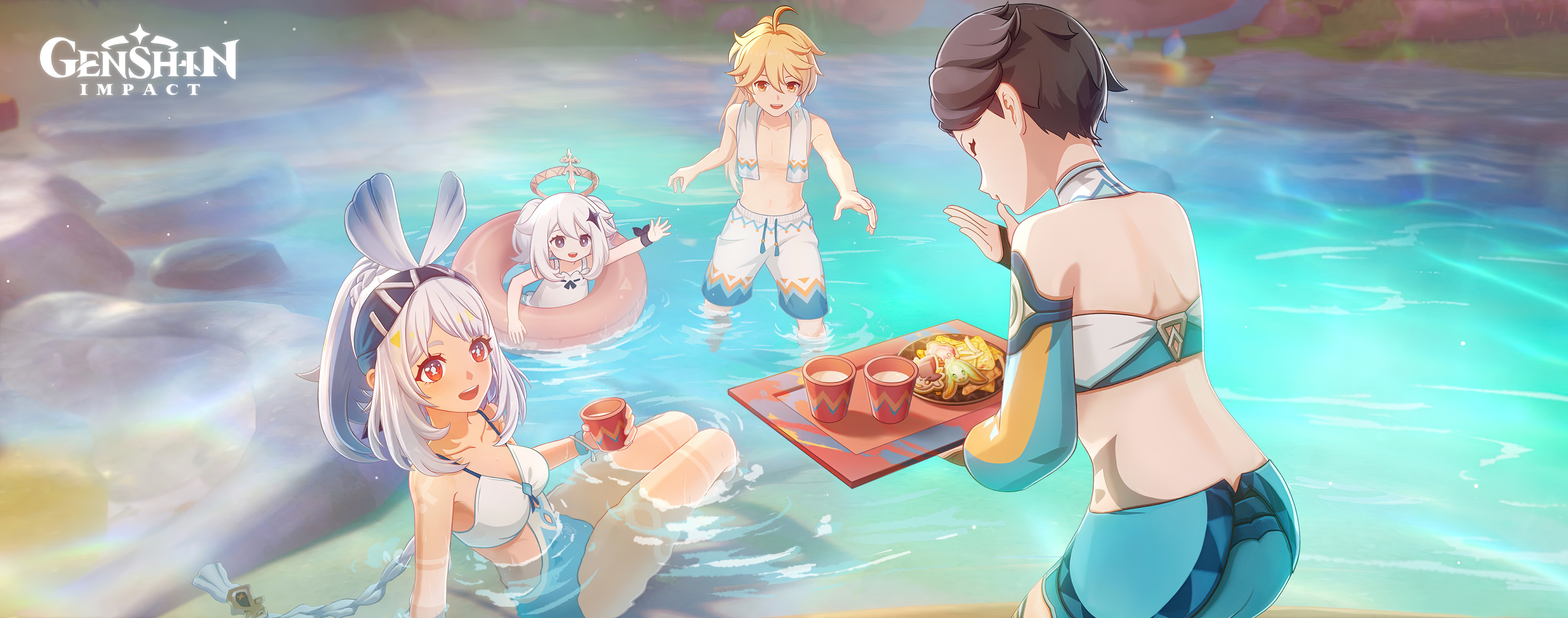 5.0 Main Story Quest Act 1: Hotspring with Mualani Cutscene