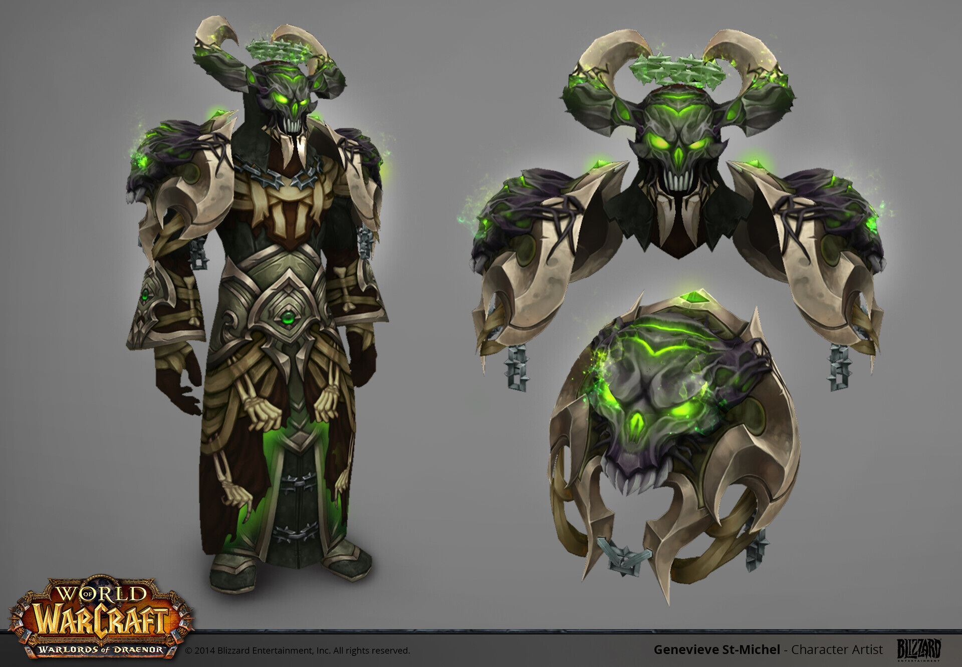 Genevieve St-Michel - World of Warcraft - Warlords of Draenor Expansion