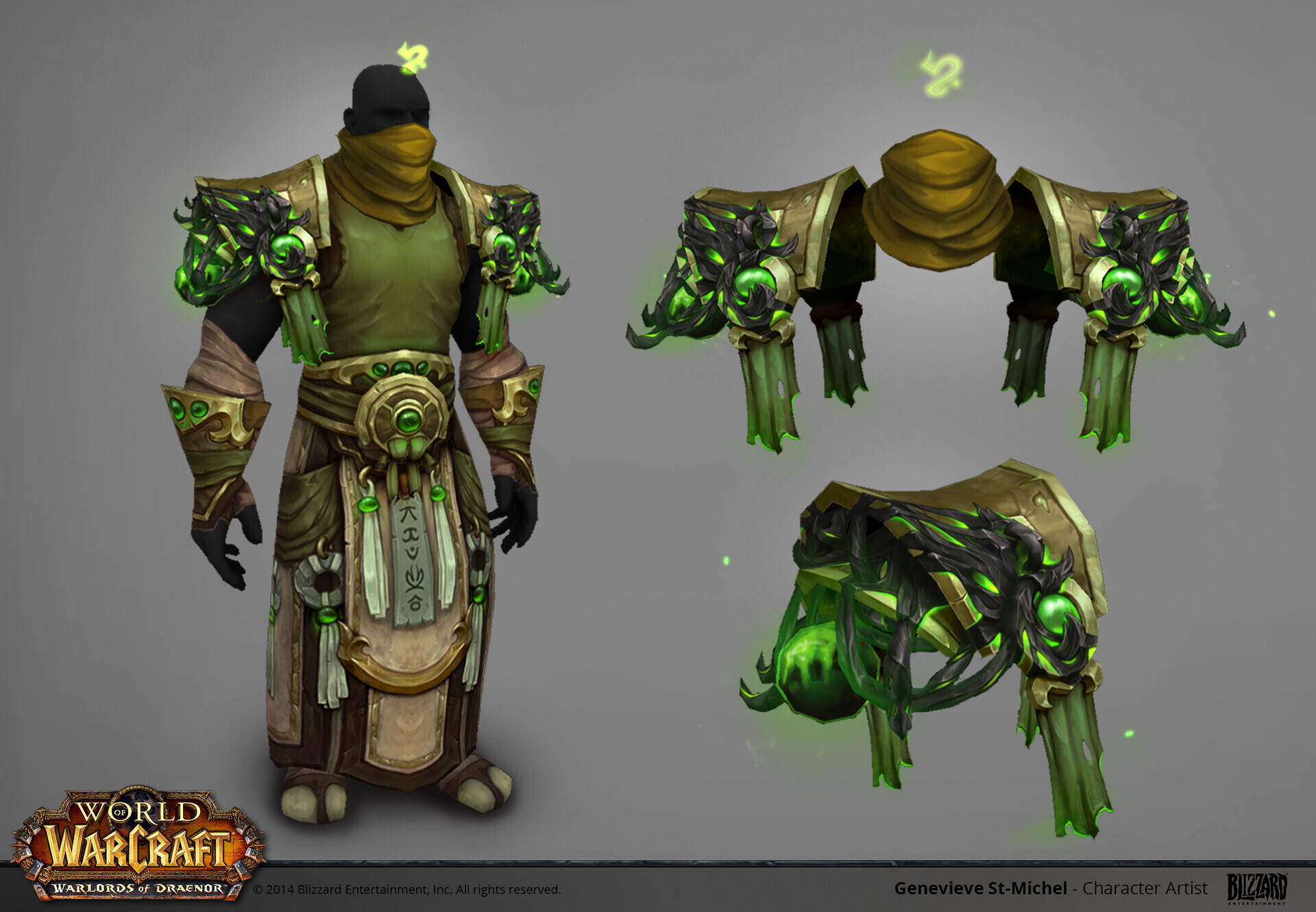 Genevieve St-Michel - World of Warcraft - Warlords of Draenor Expansion