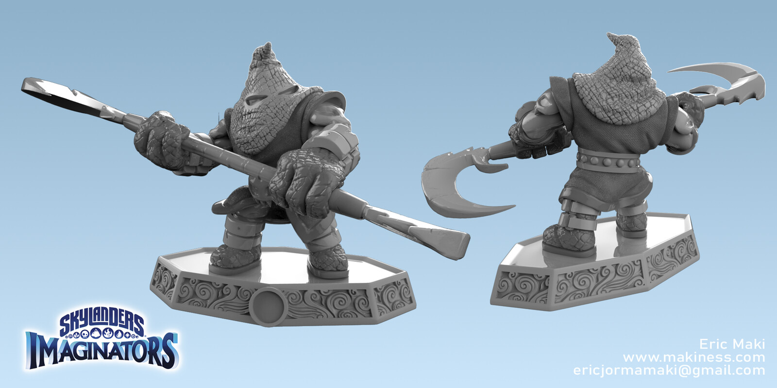 Hood Sickle Toy Sculpt
